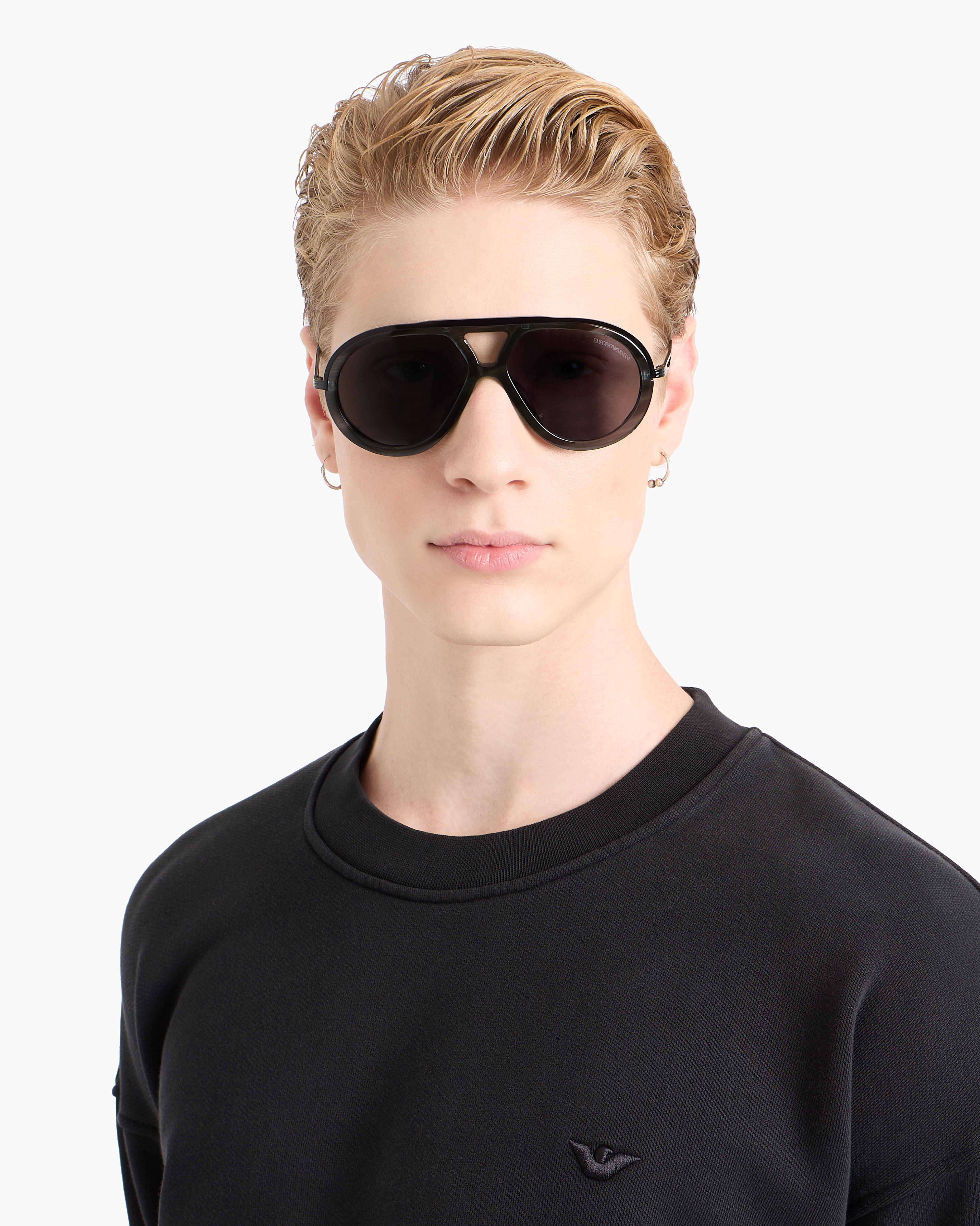 Emporio Armani Sunglasses In Grey