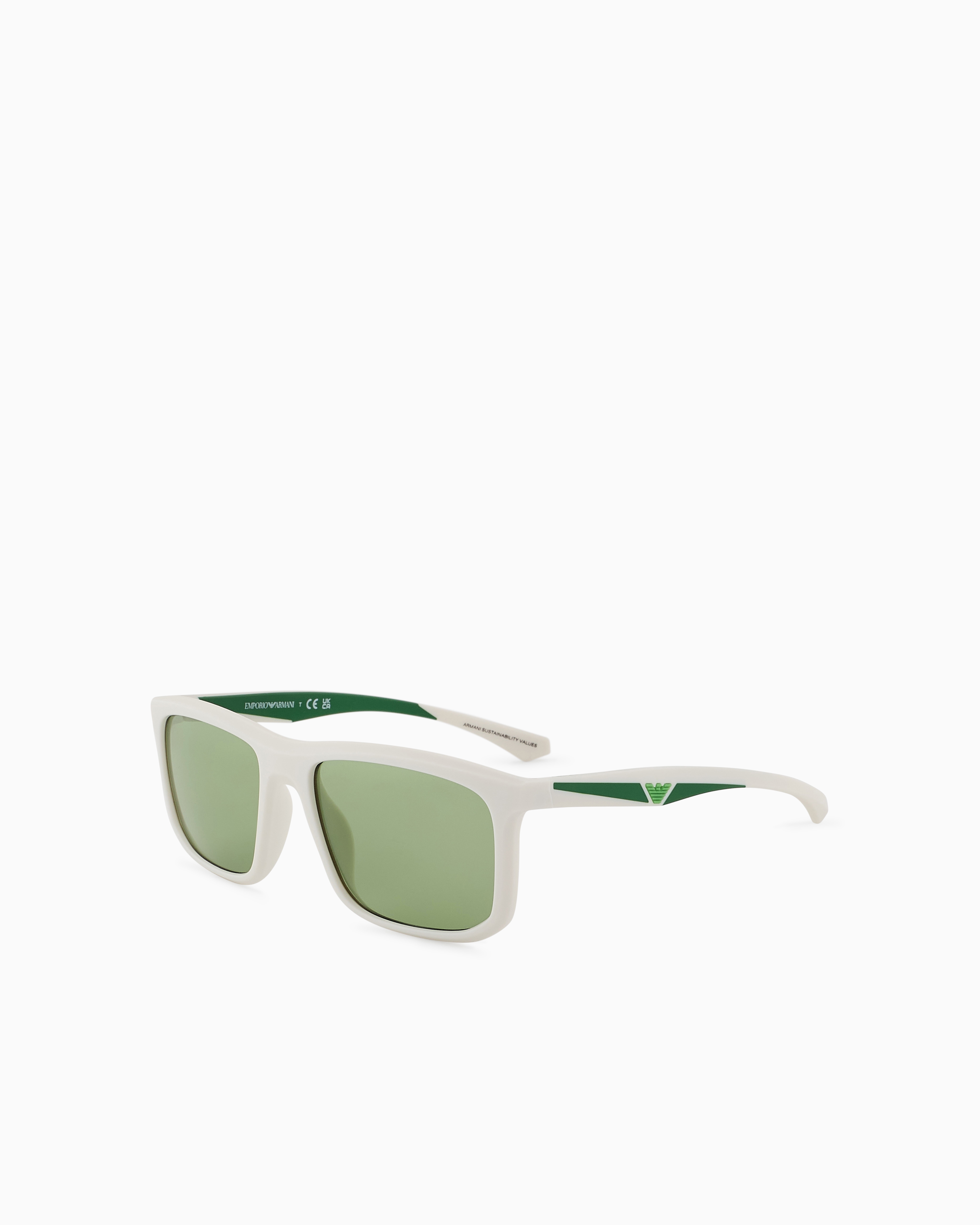 Emporio Armani Sunglasses In White