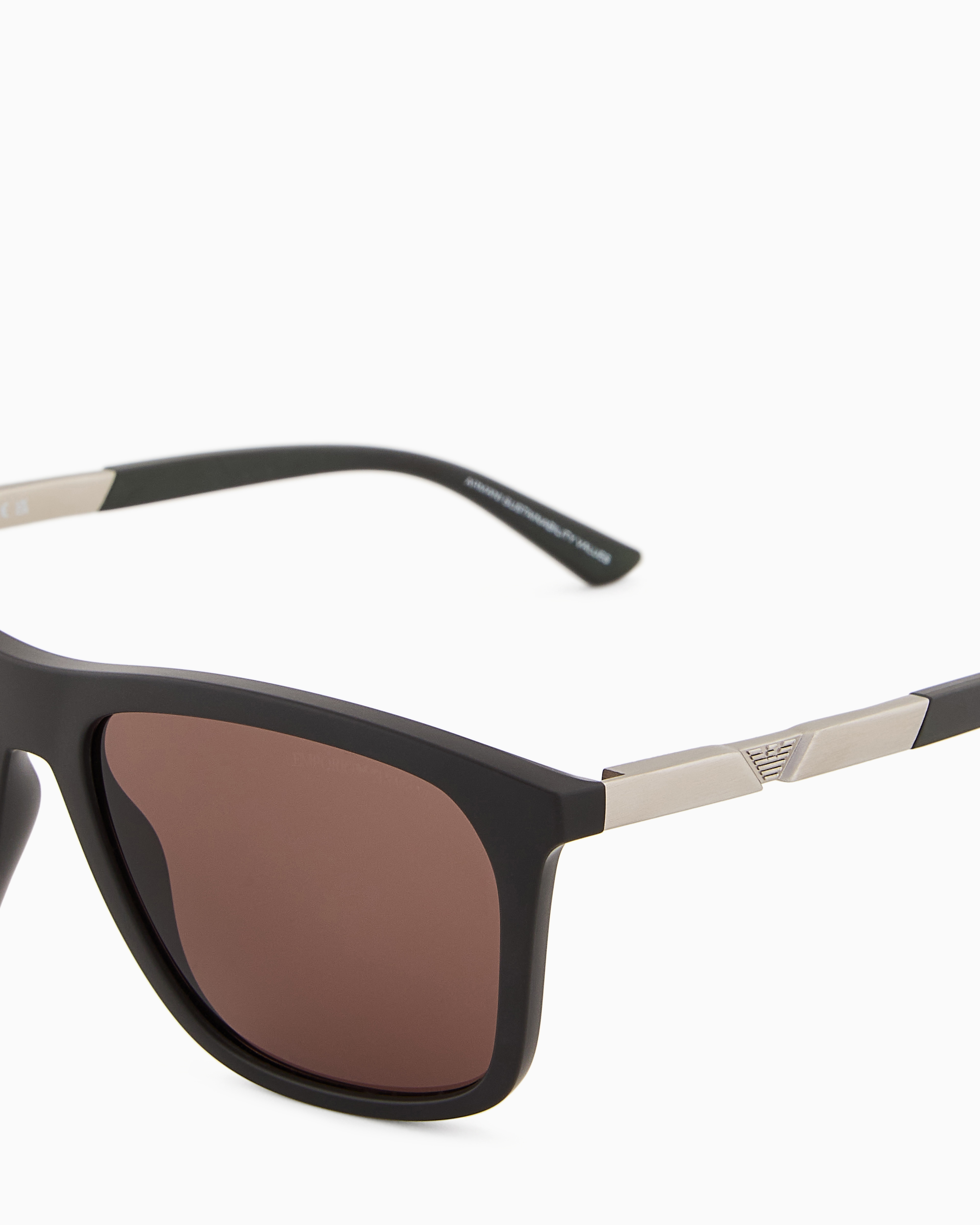 Emporio Armani Sunglasses In Brown