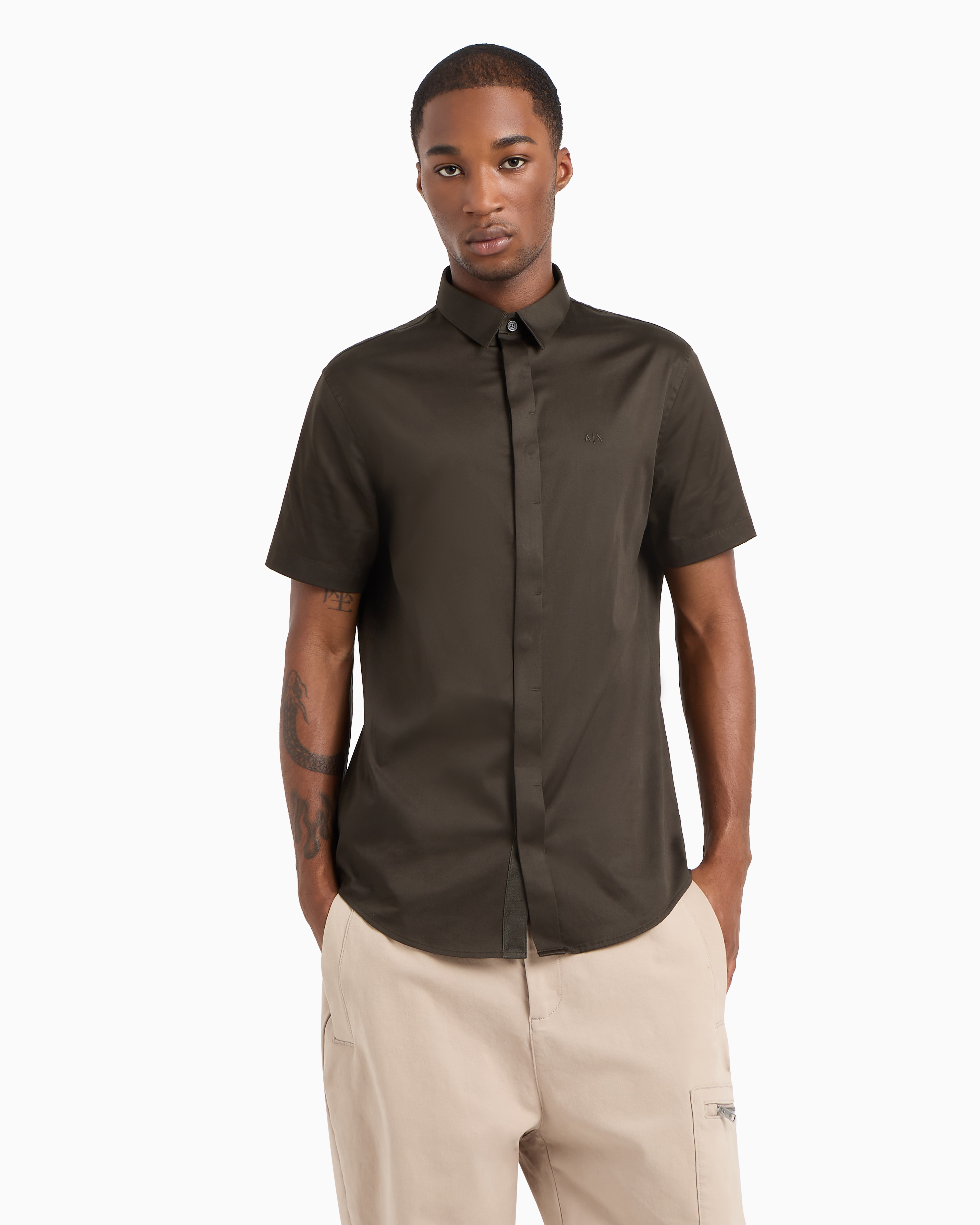 armani exchange プリーツブルゾン armani exchange プリーツブルゾン