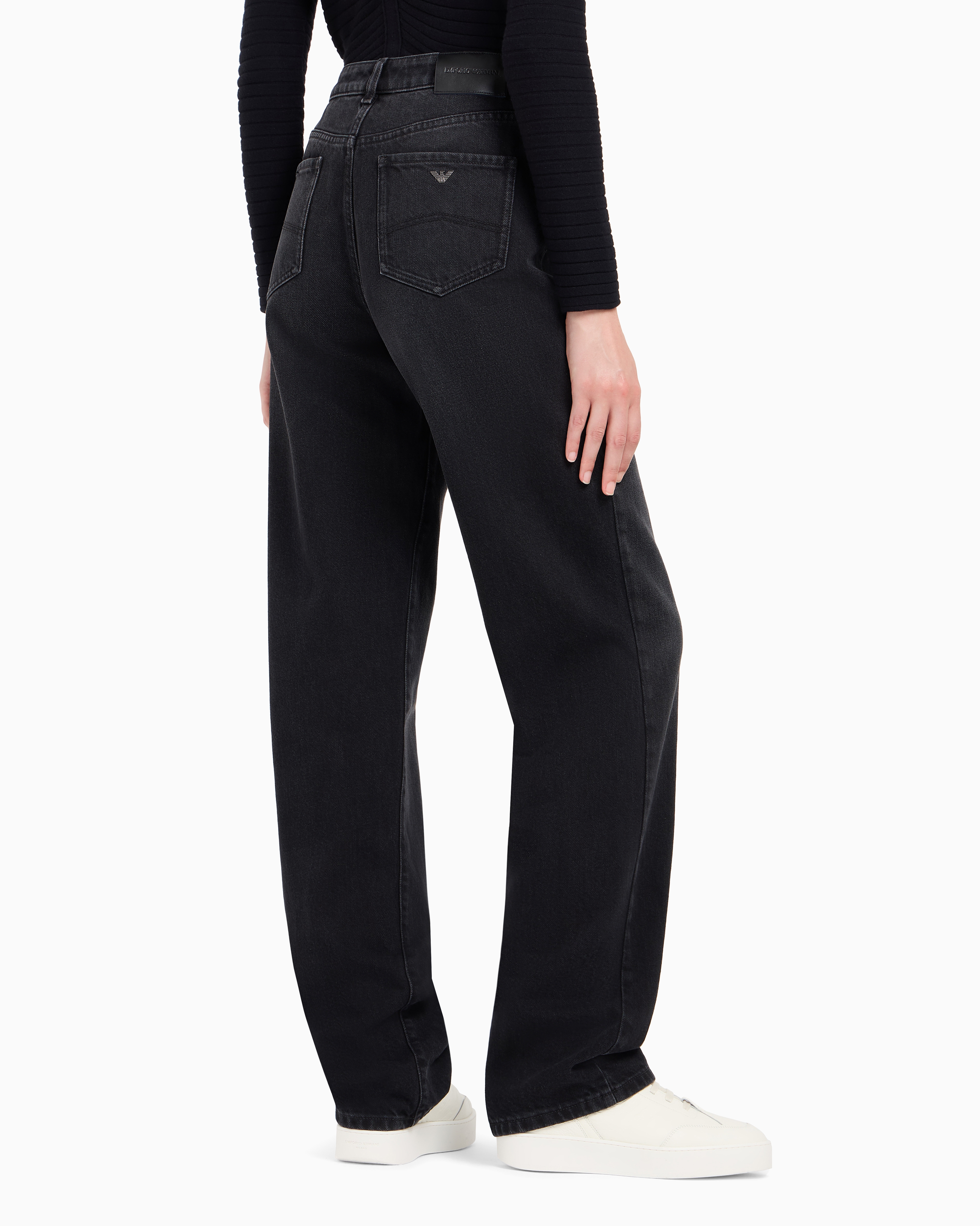 デニム・ジーパン EMPORIO ARMANI Women Denim Pants 3R2J18 2DZ4Z 0005 Black undefined