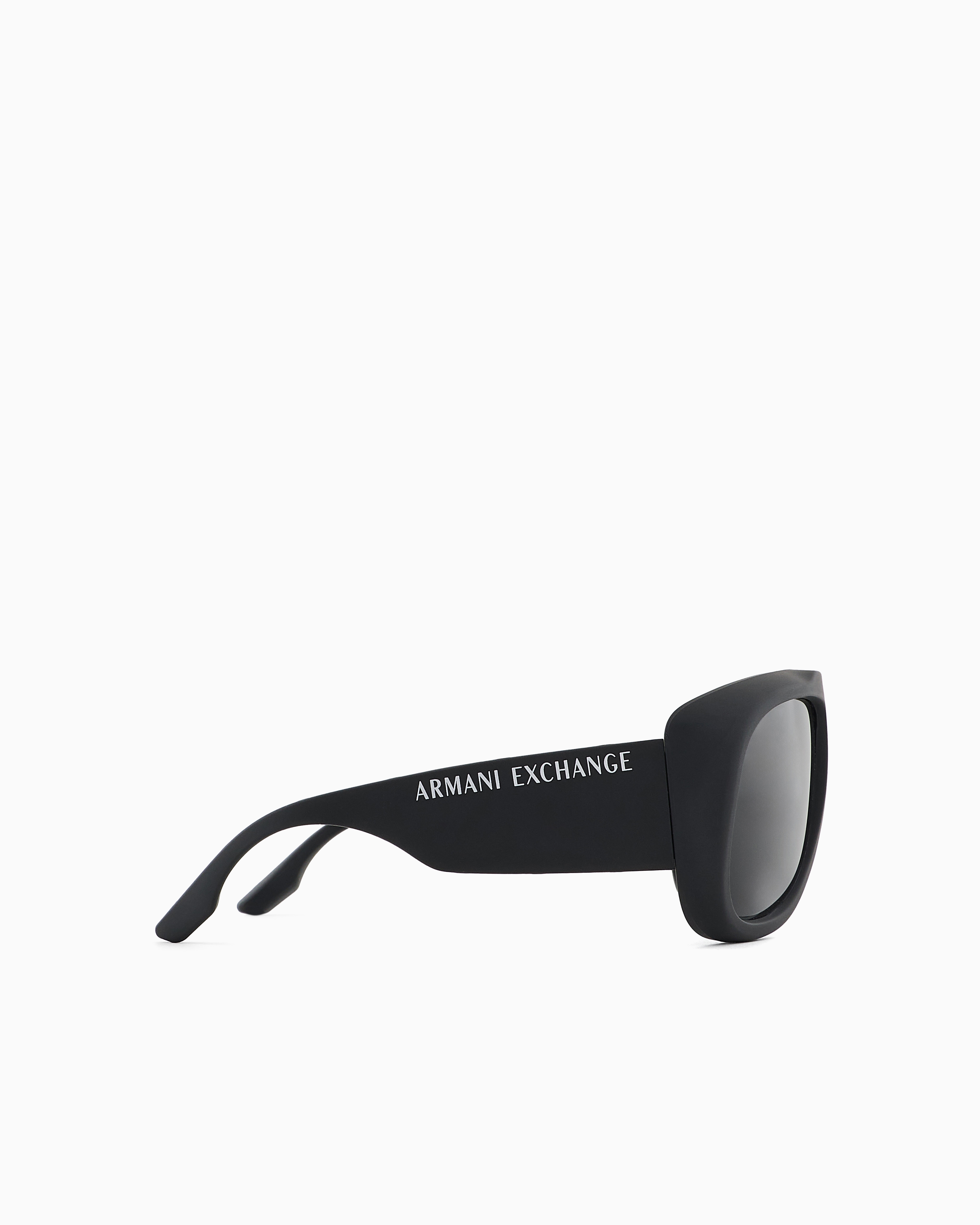 Shop Armani Exchange Sunglasses In Black