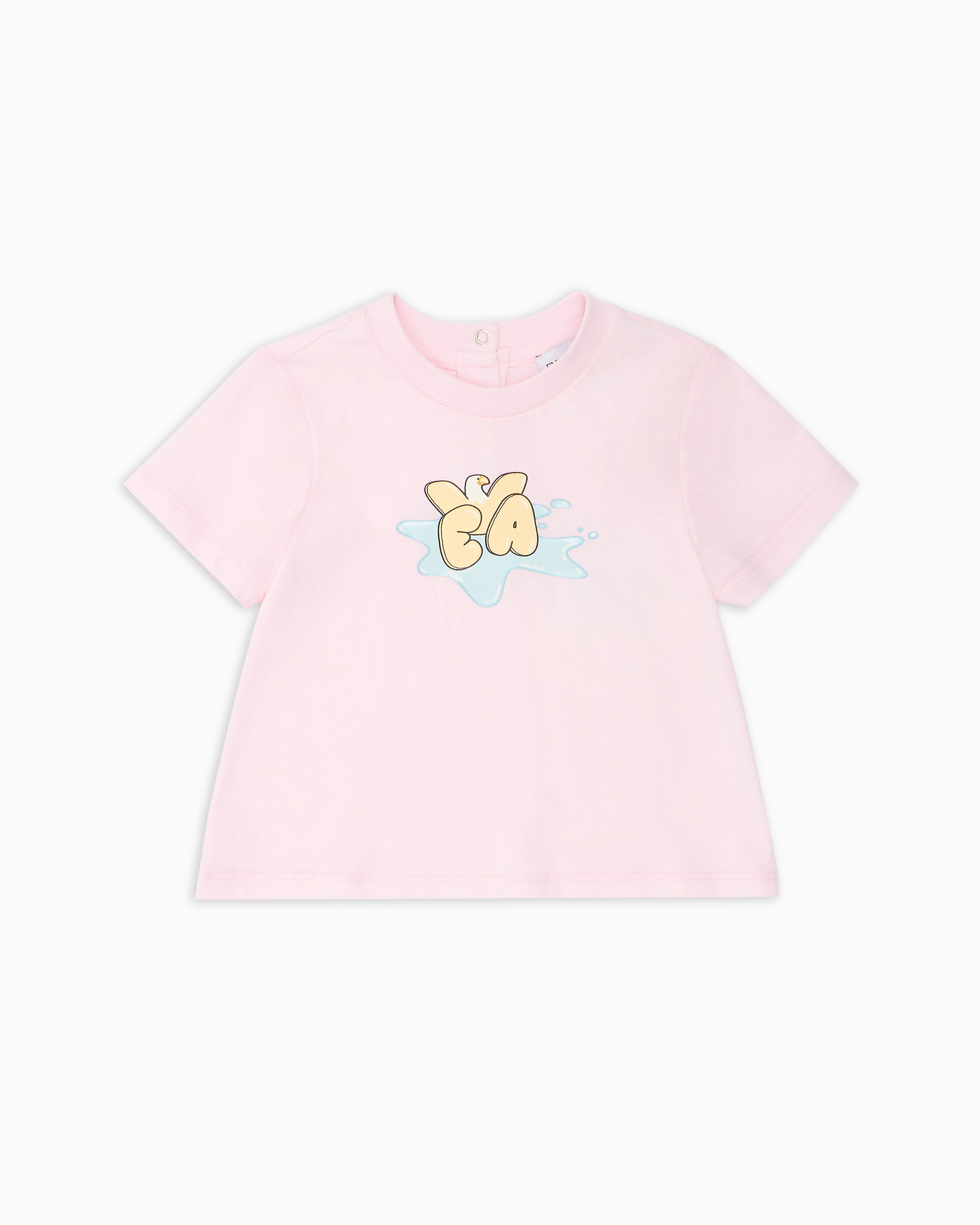 Emporio Armani T-shirts In Pink