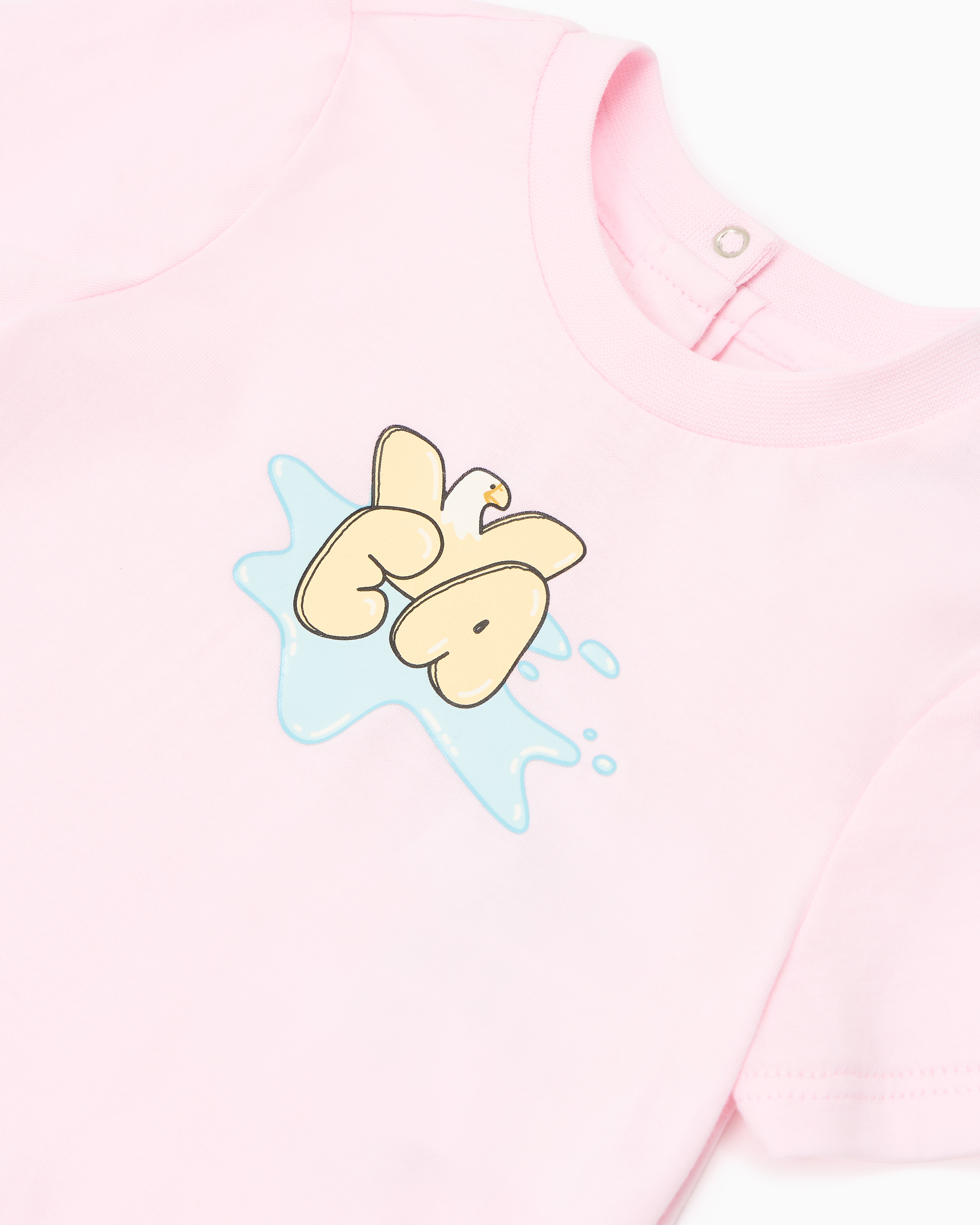 Emporio Armani T-shirts In Pink