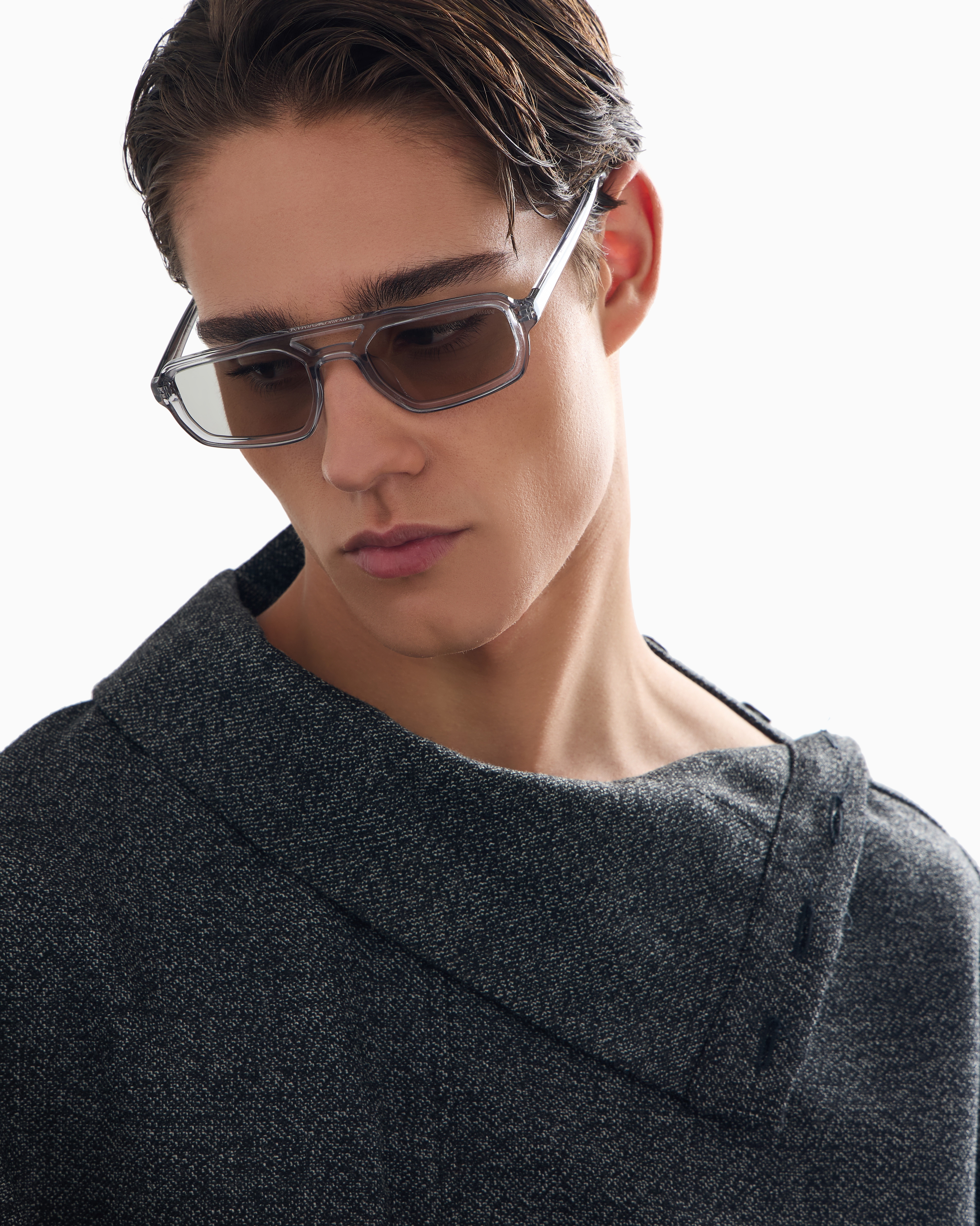 Emporio Armani Sunglasses In Grey