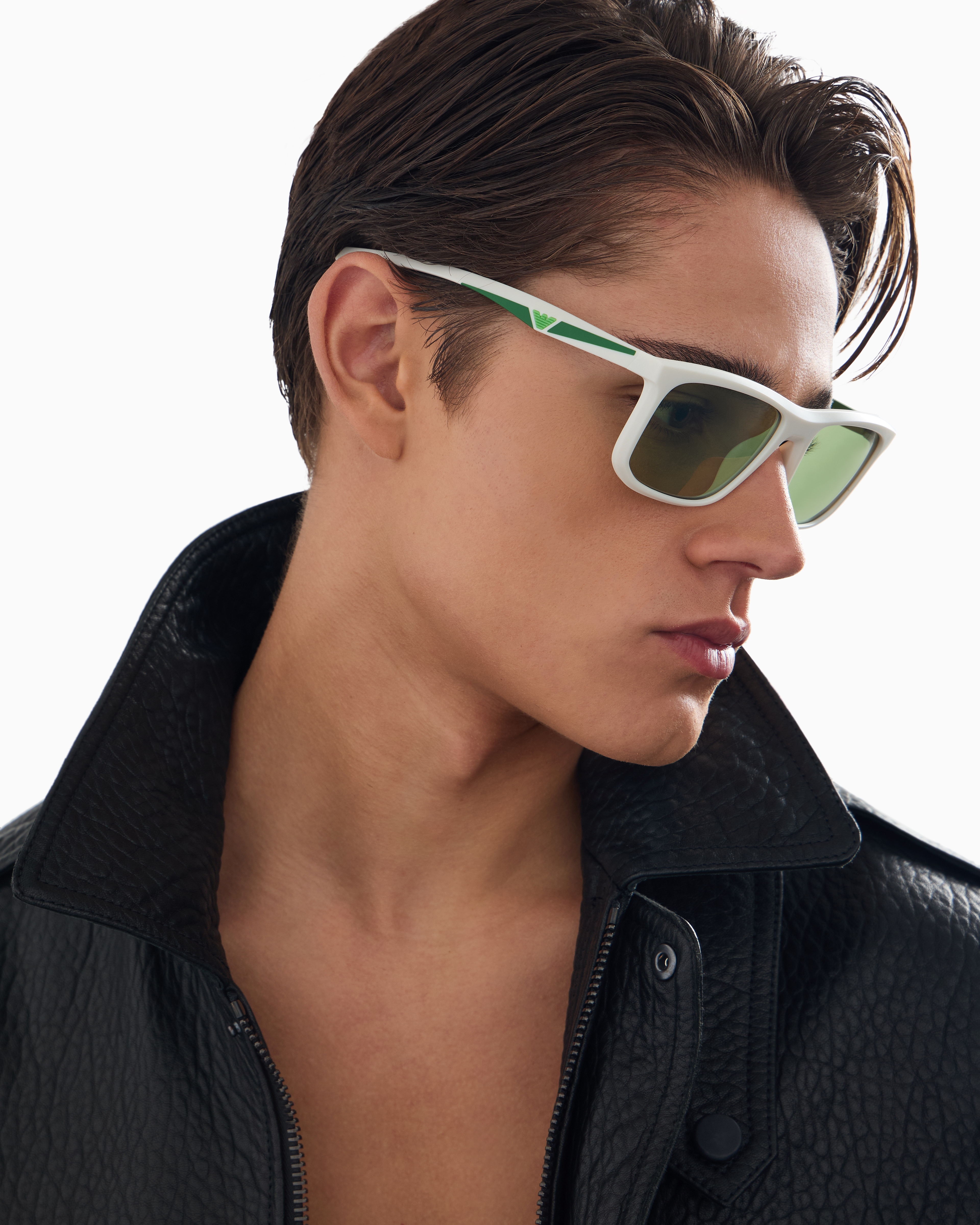 Emporio Armani Sunglasses In White