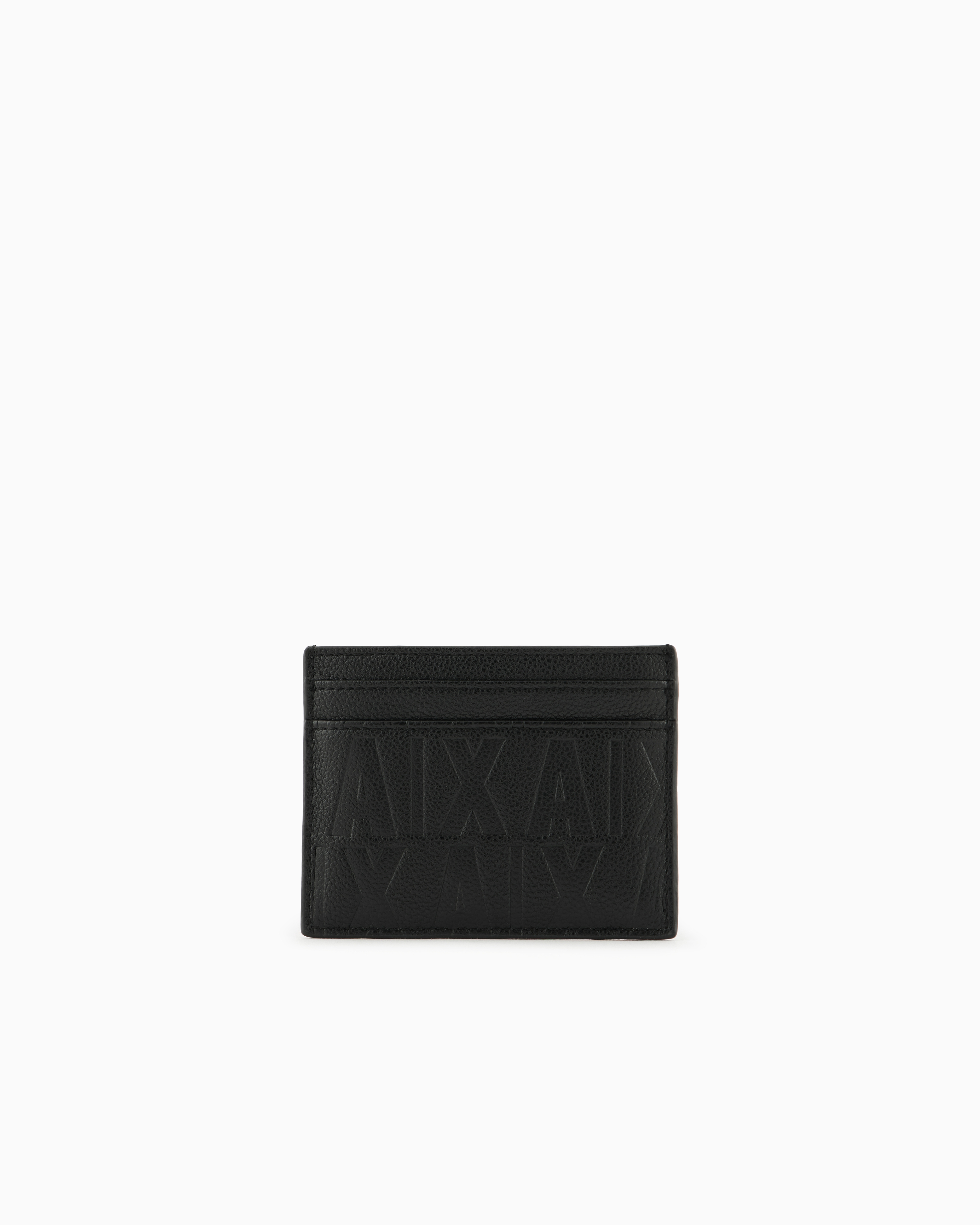 Armani Exchange Official Store Card Holders In Black