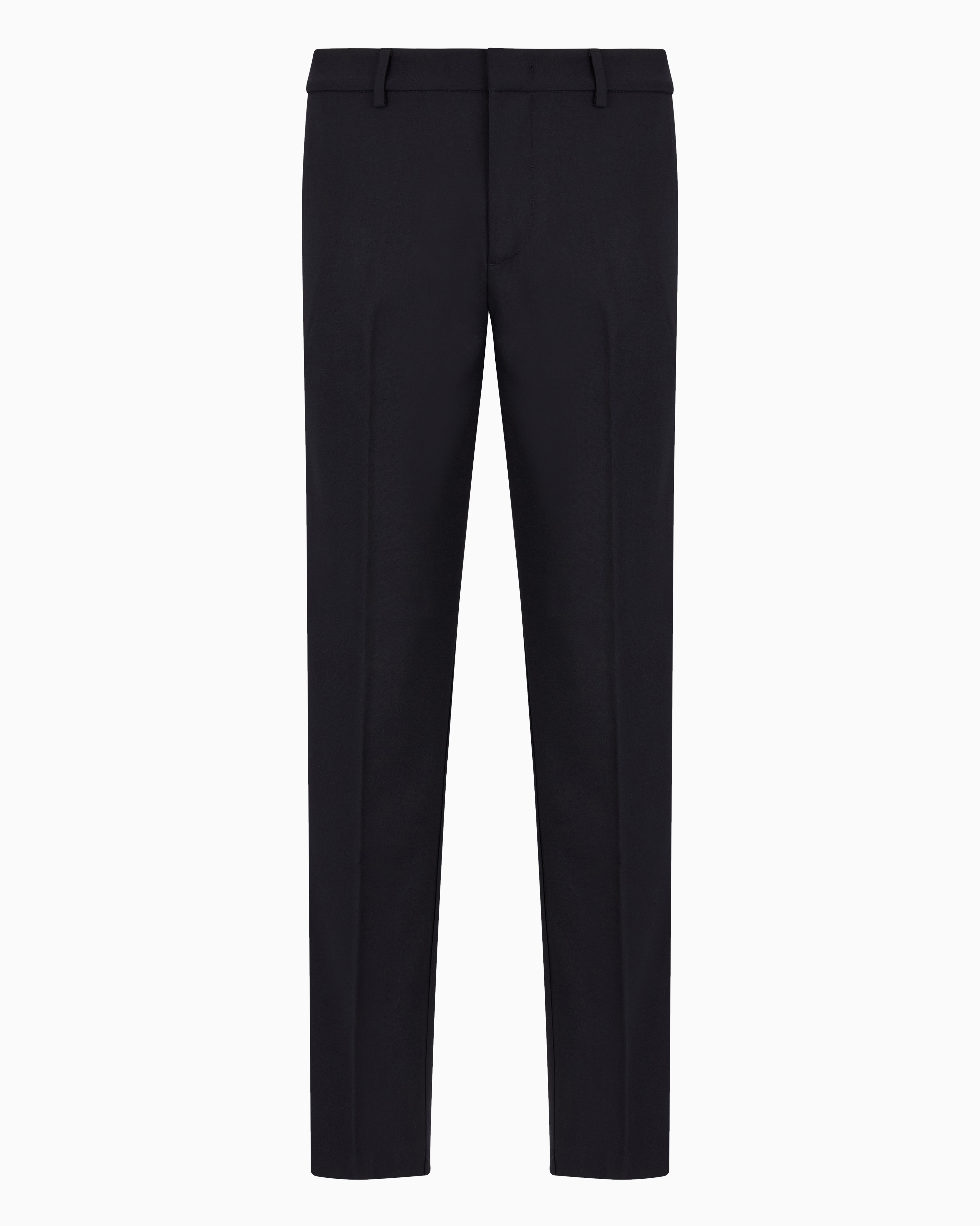 パンツ giogio armani wool wide slacks spa navy Giorgio Armani Pleated wide-leg Trousers | Blue | FARFETCH JO