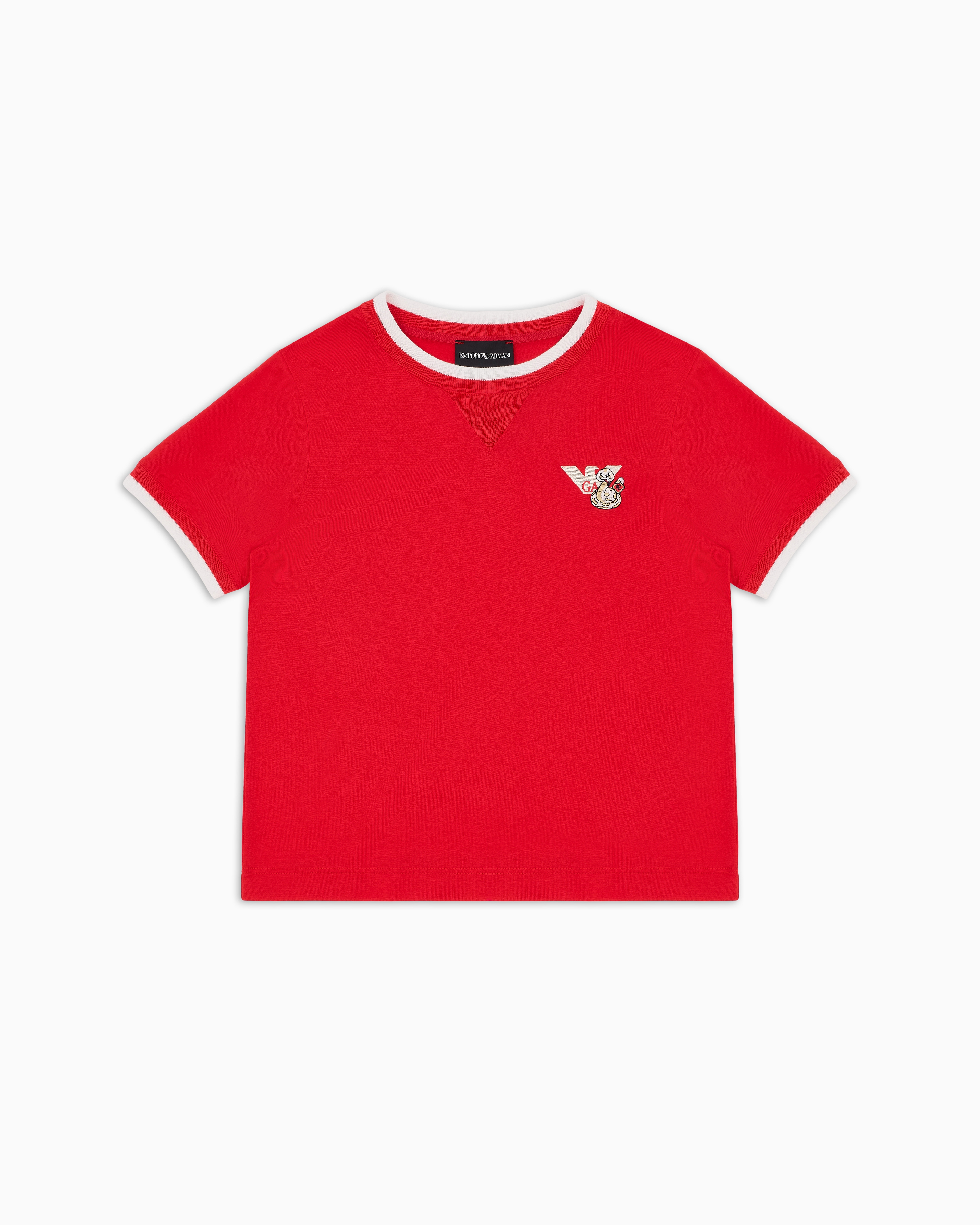 Emporio Armani T-shirts In Red