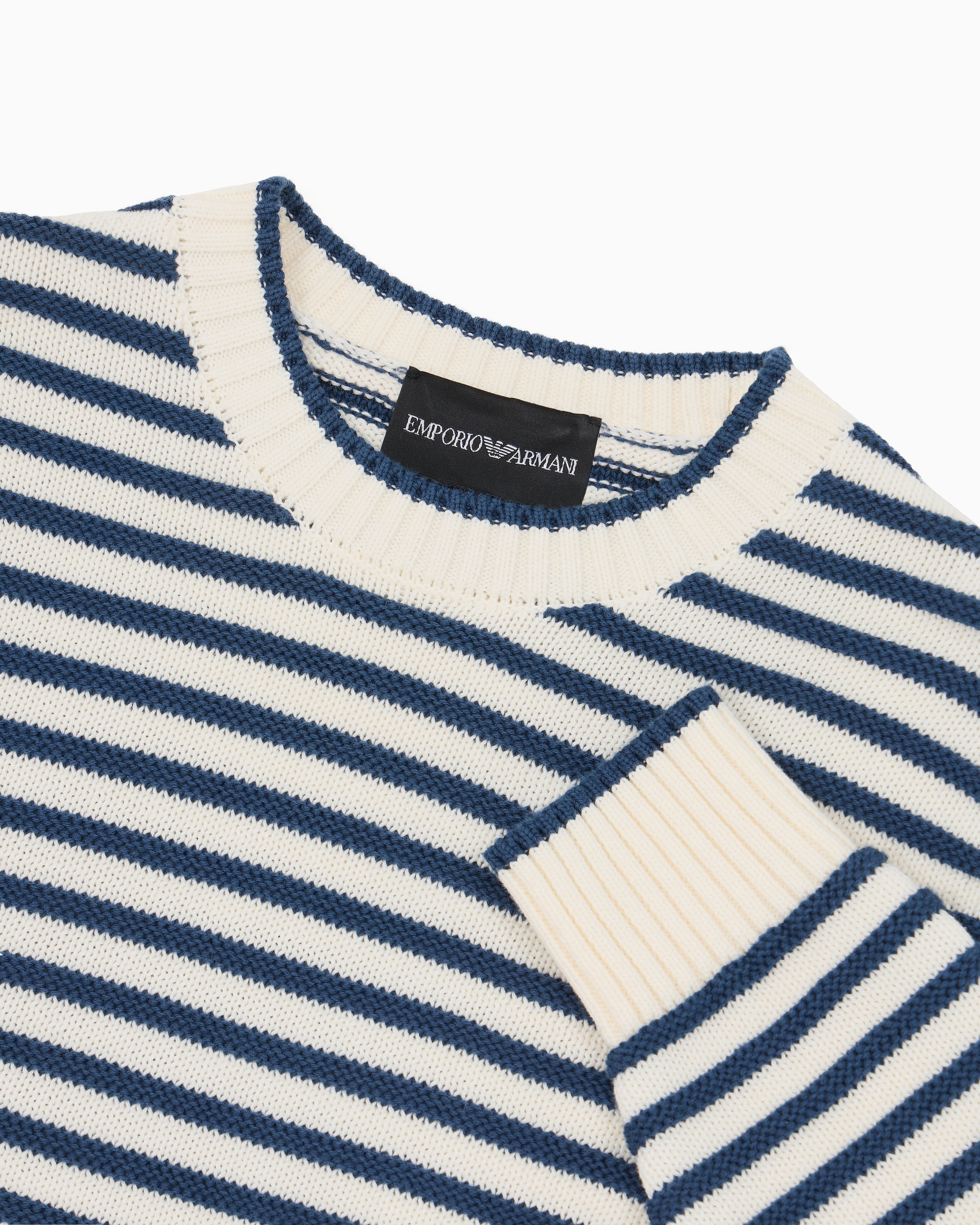 Emporio Armani Jumpers In Two-tone