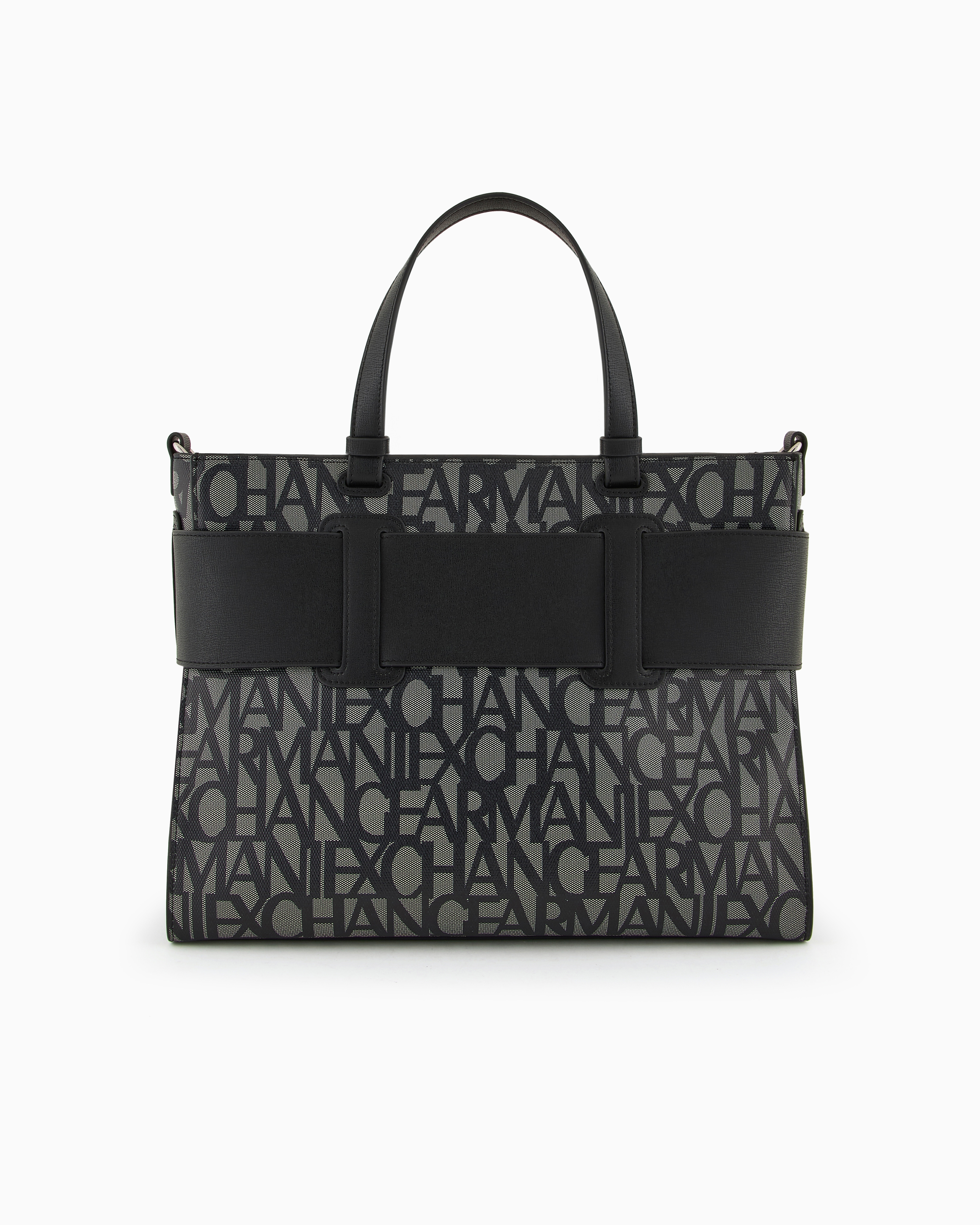 Armani Exchange Official Store Shoppers In Black