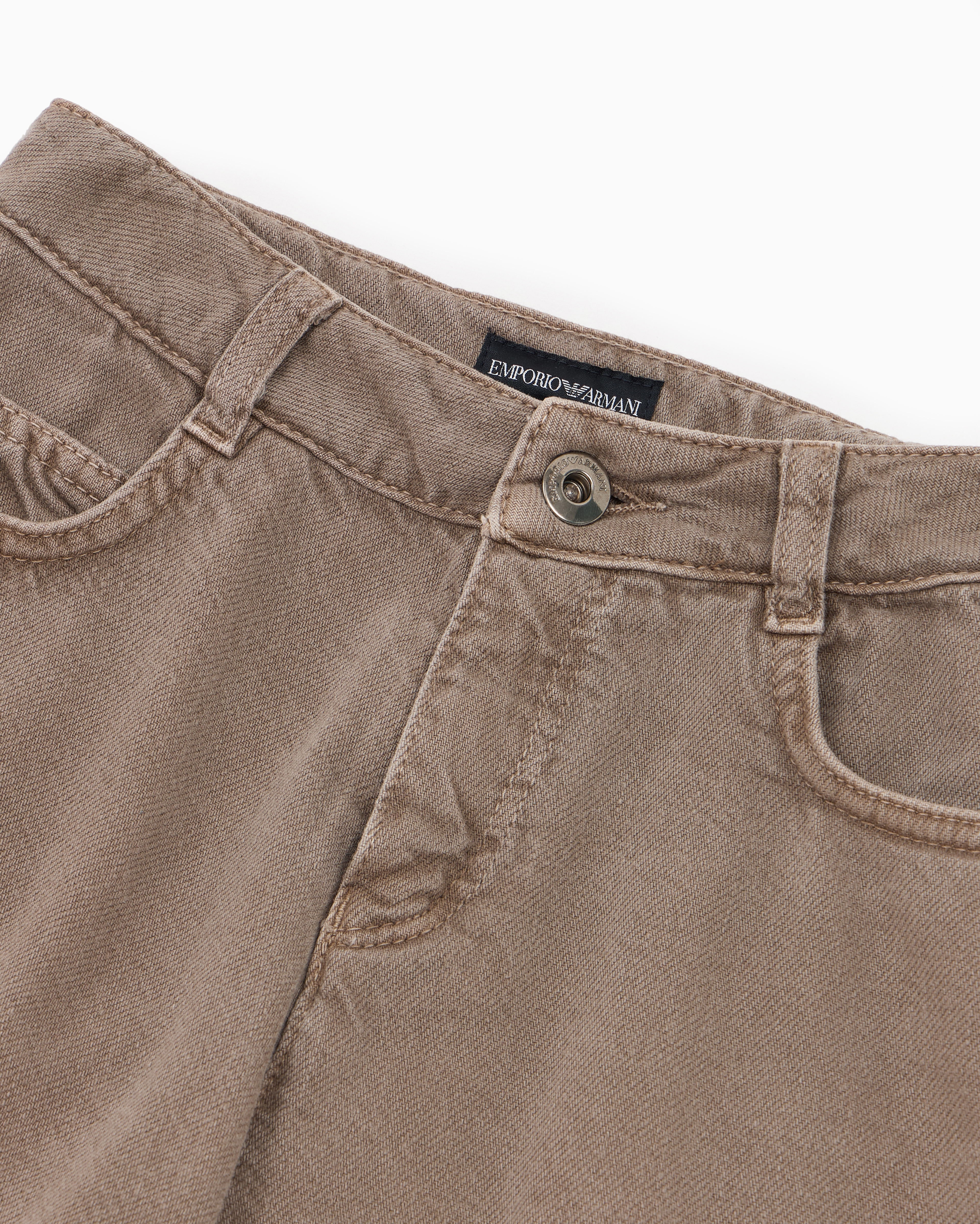 Emporio Armani Jeans In Beige