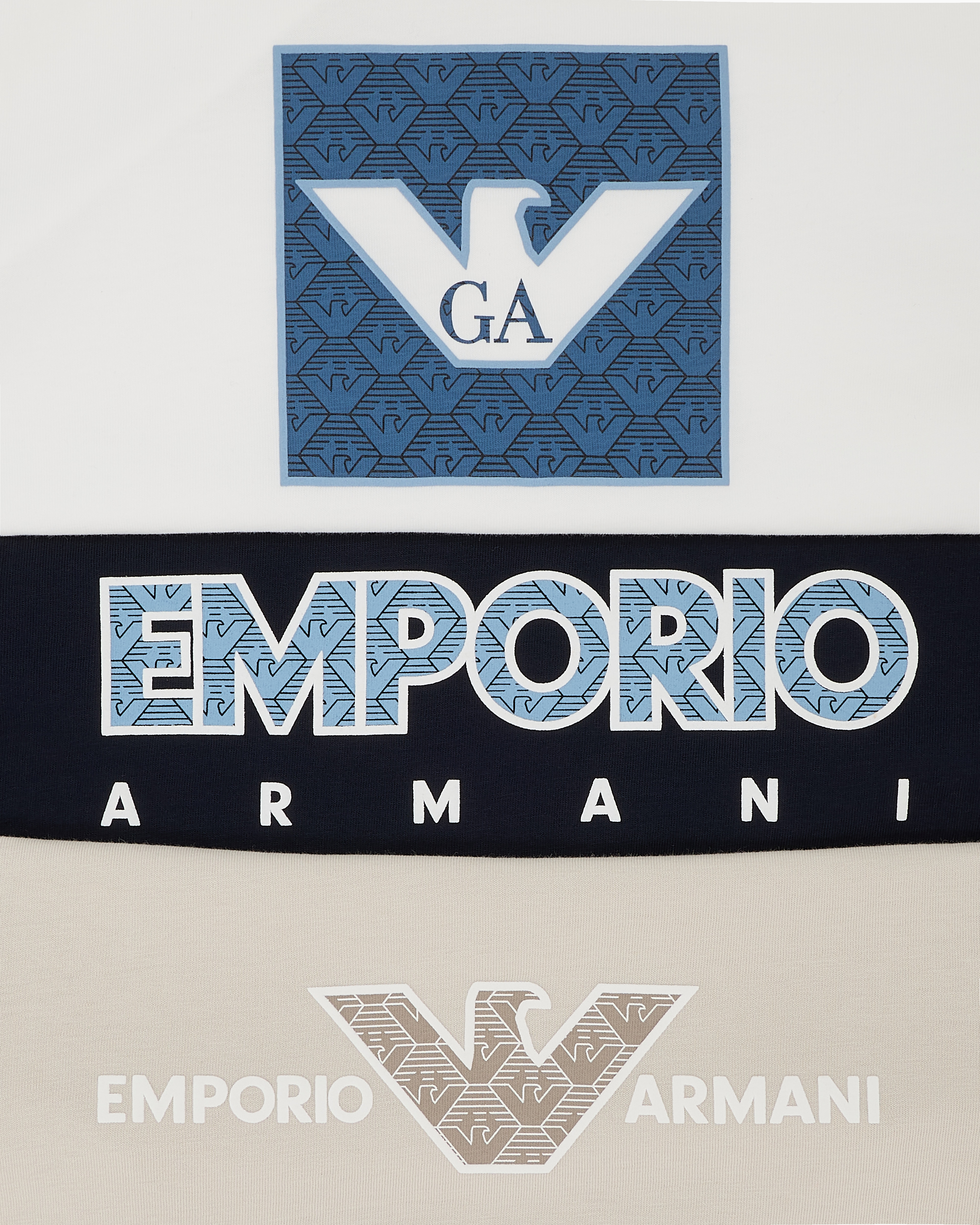 Emporio Armani T-shirts In White