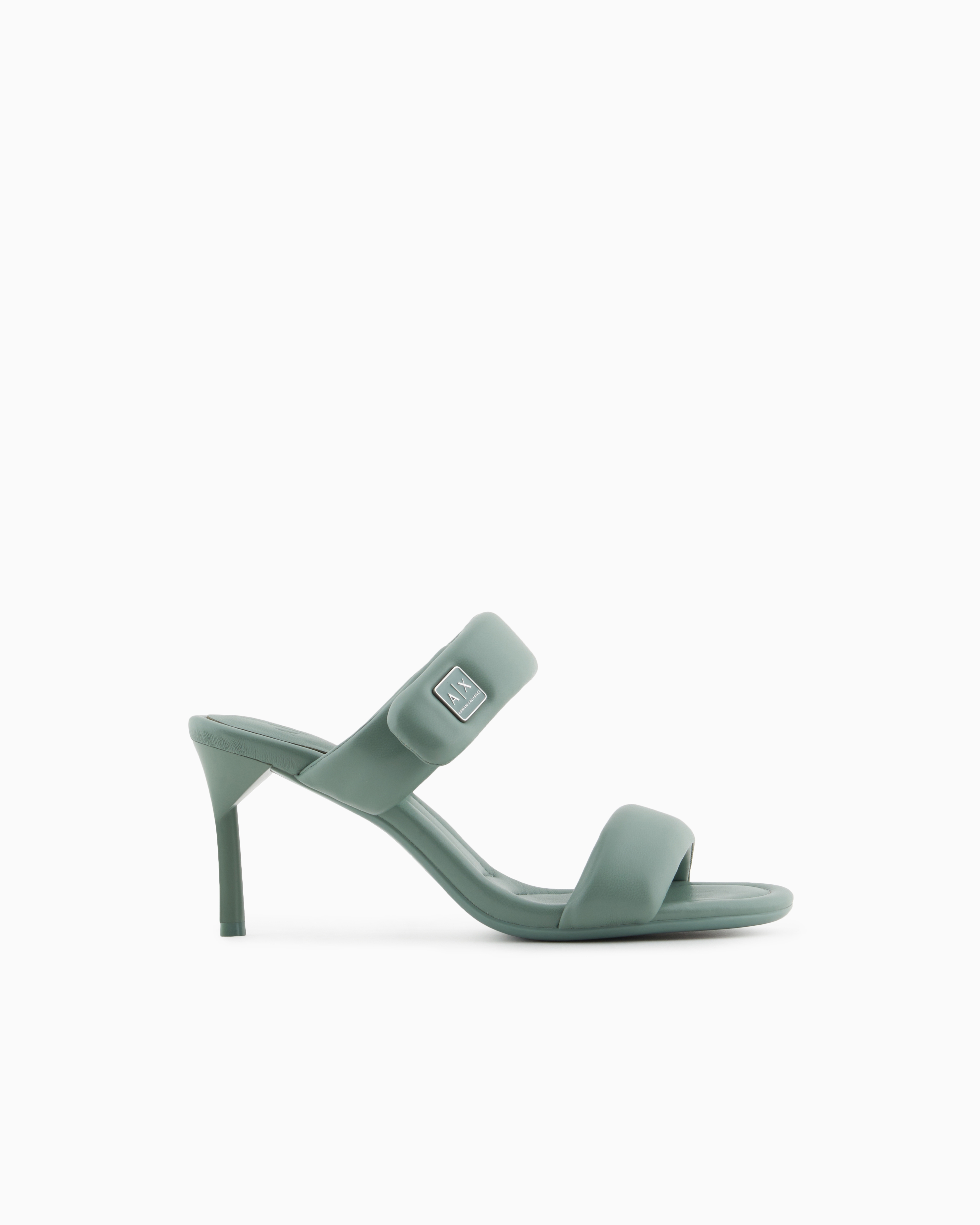 Armani Exchange Heels In Green