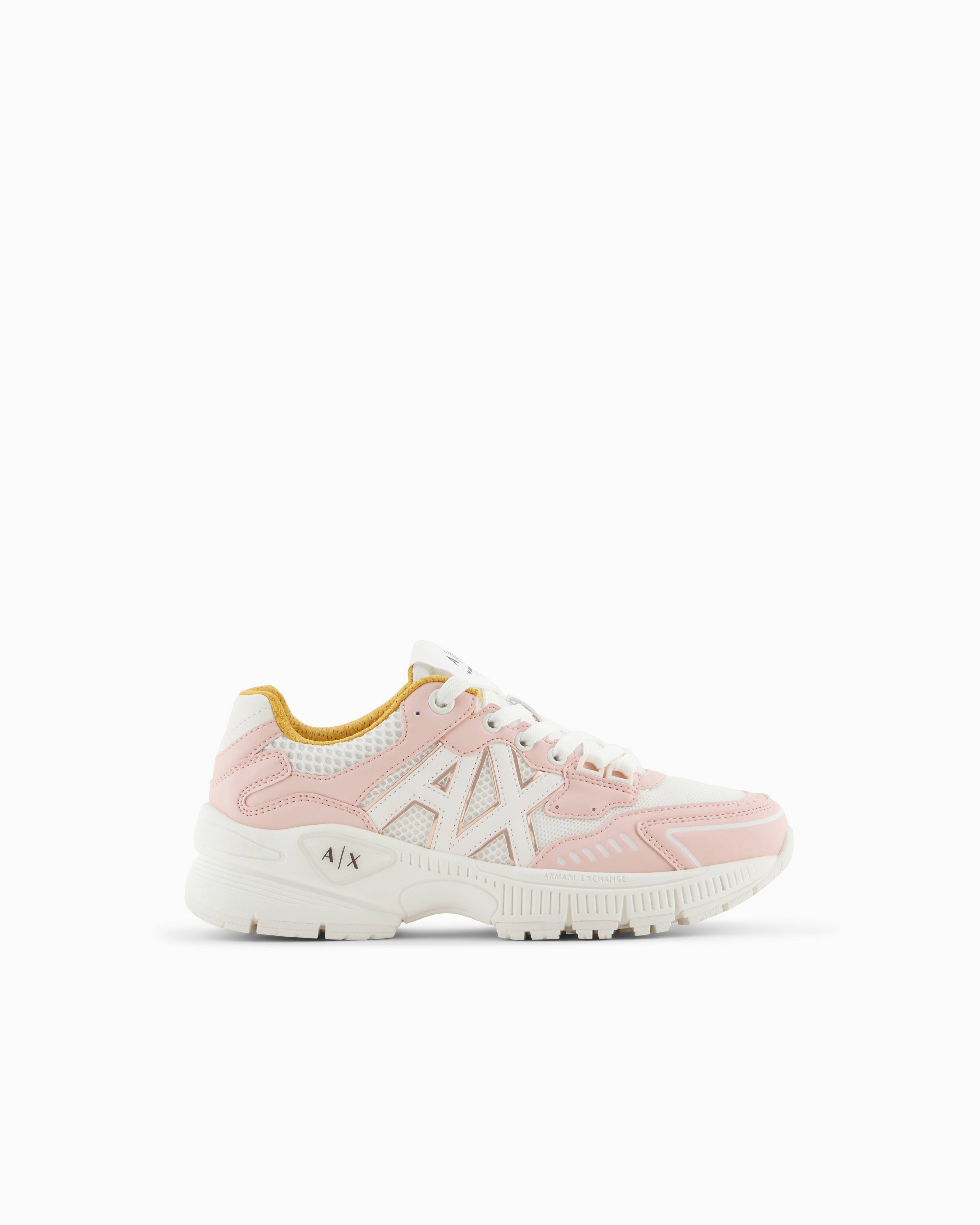 Armani Exchange Sneakers In Pink