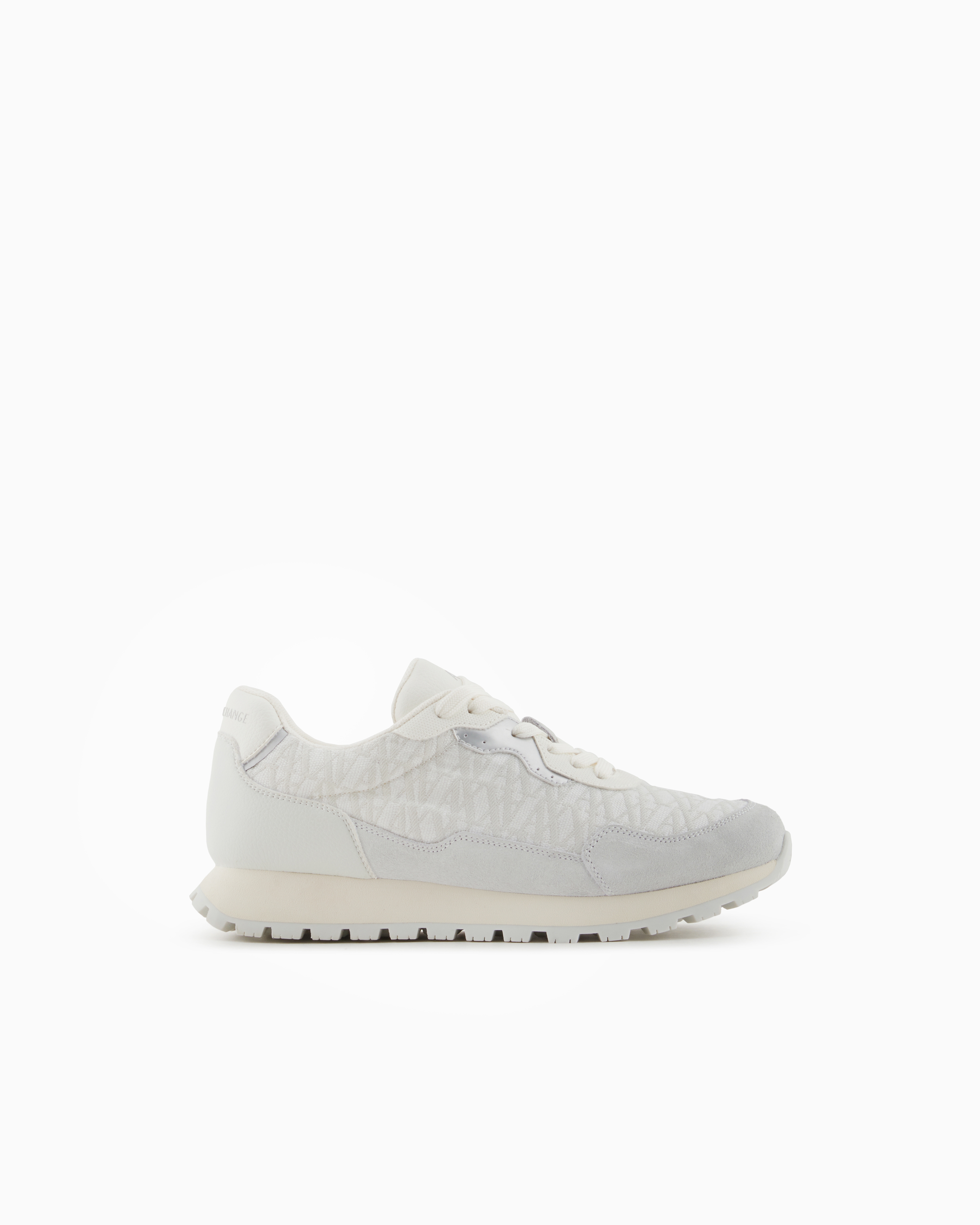 Armani Exchange Sneakers In White