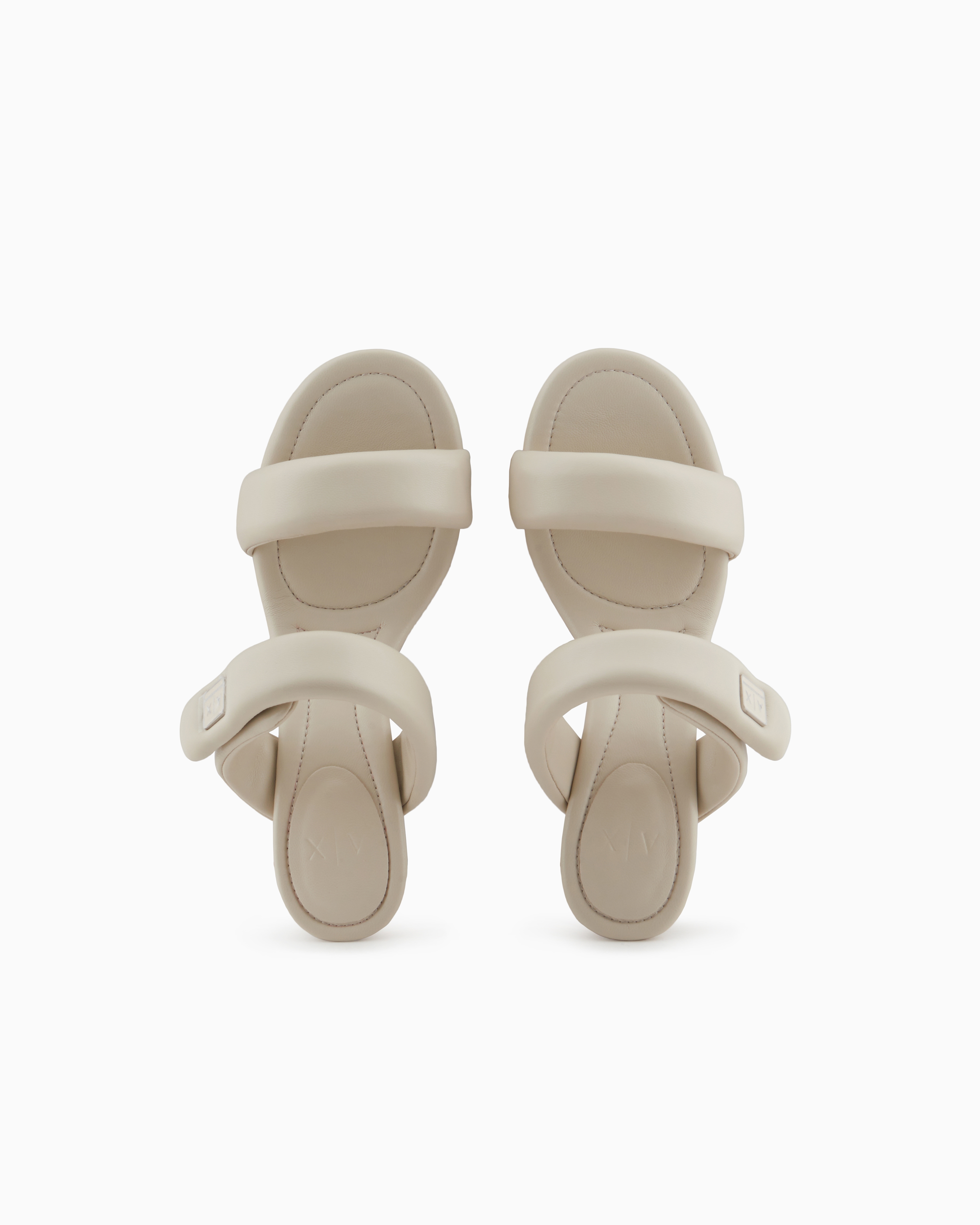 Armani Exchange Heels In Beige