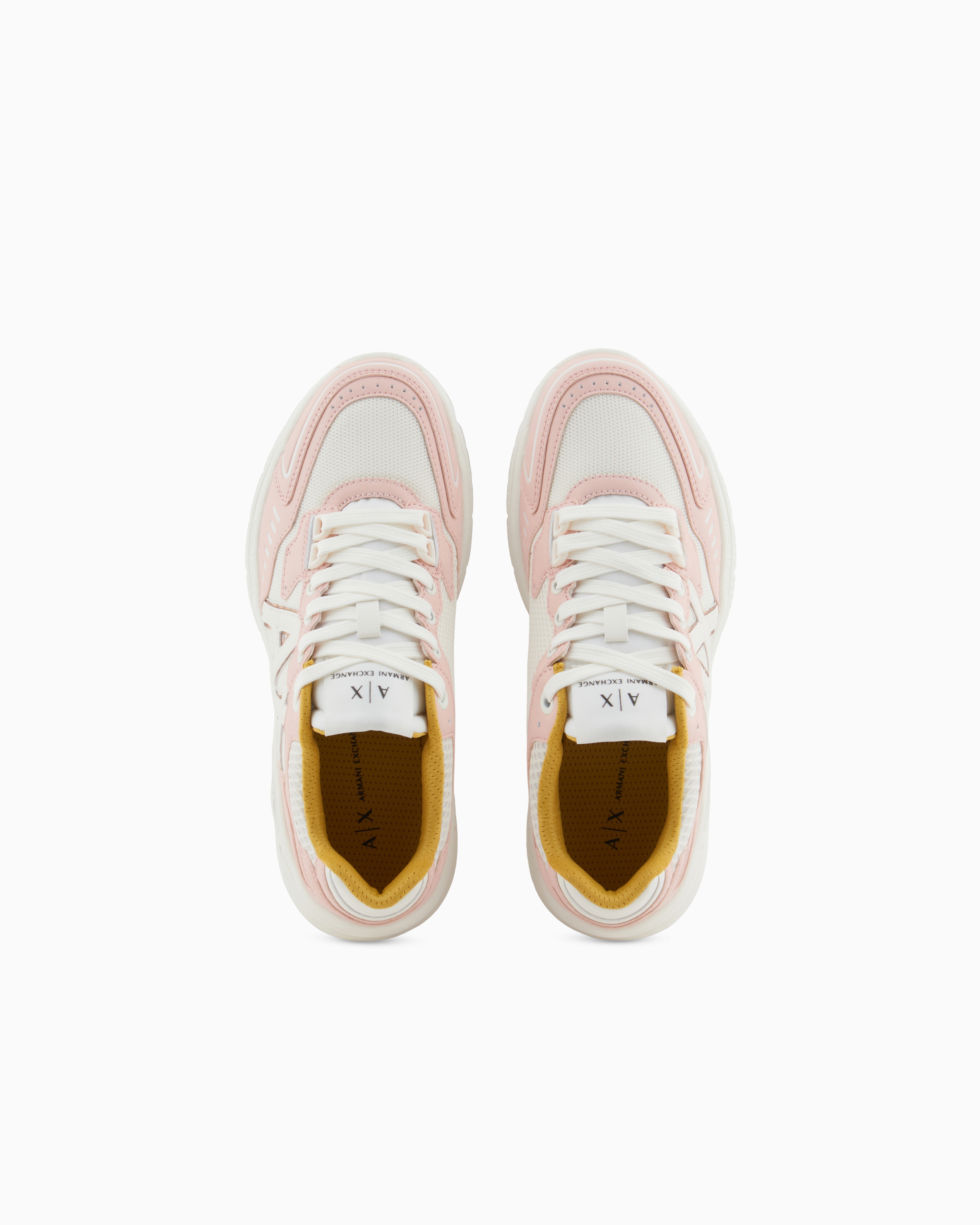 Armani Exchange Sneakers In Pink