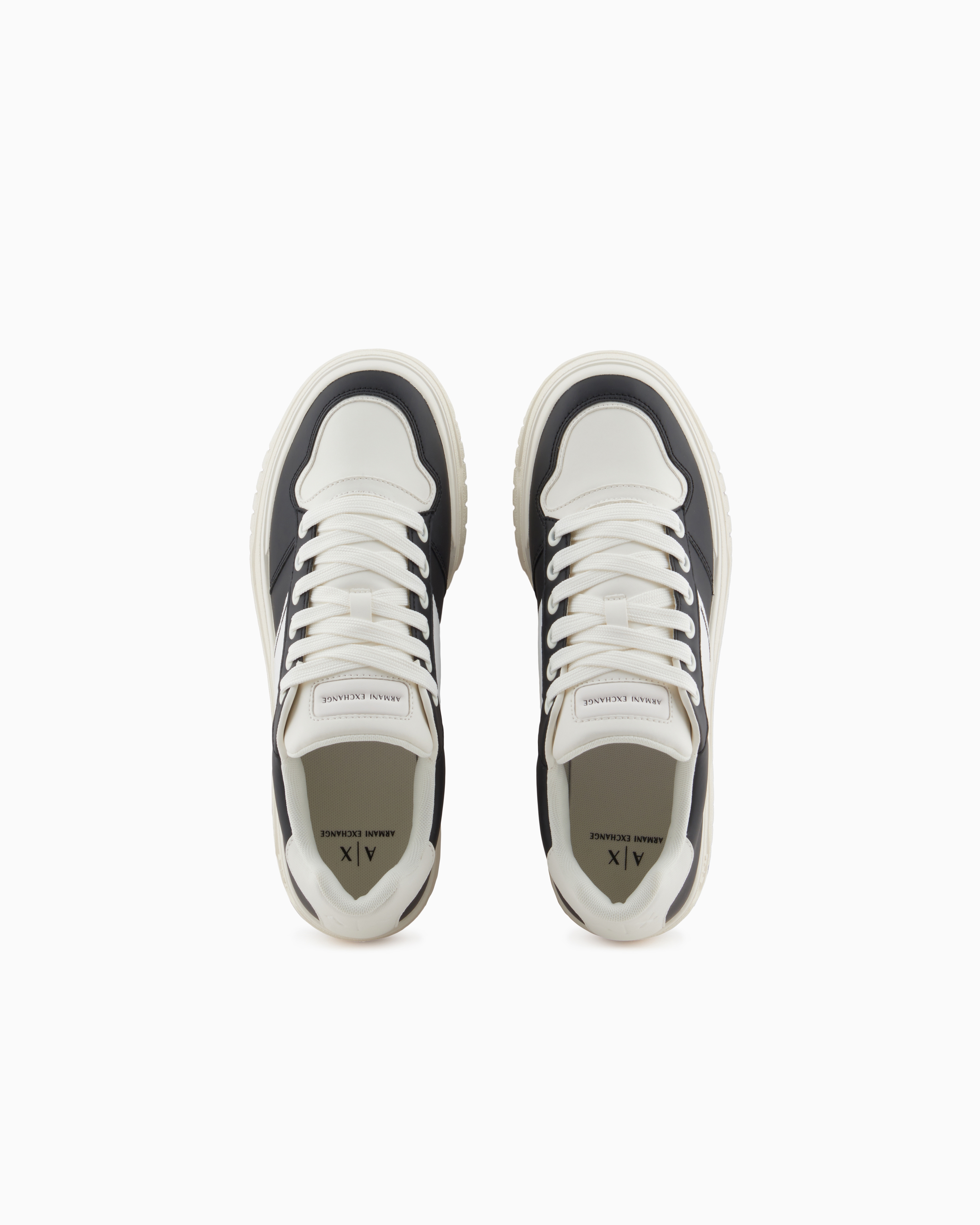 Armani Exchange Sneakers In Black