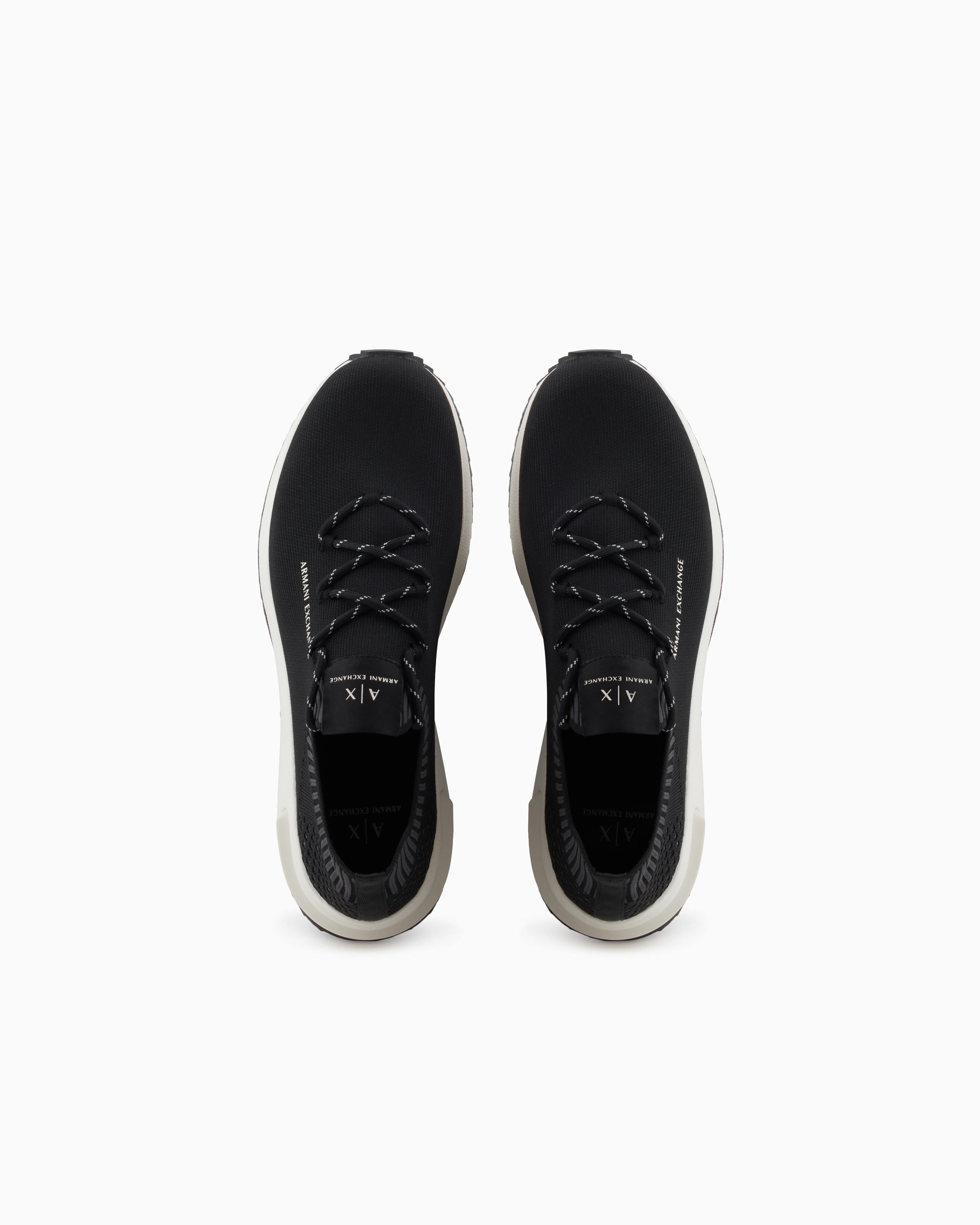 Armani Exchange Sneakers In Black