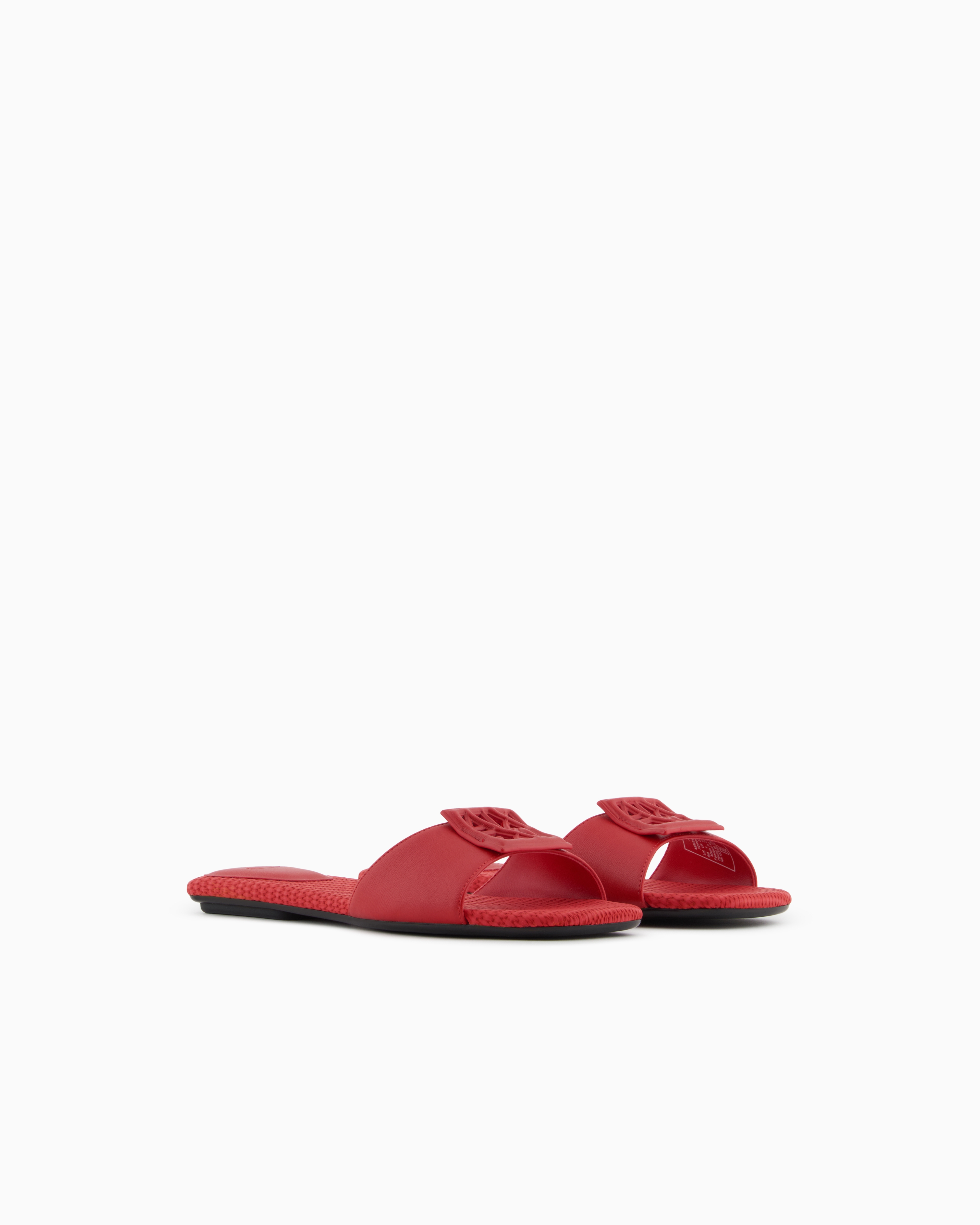 Armani Exchange Sandals In Red