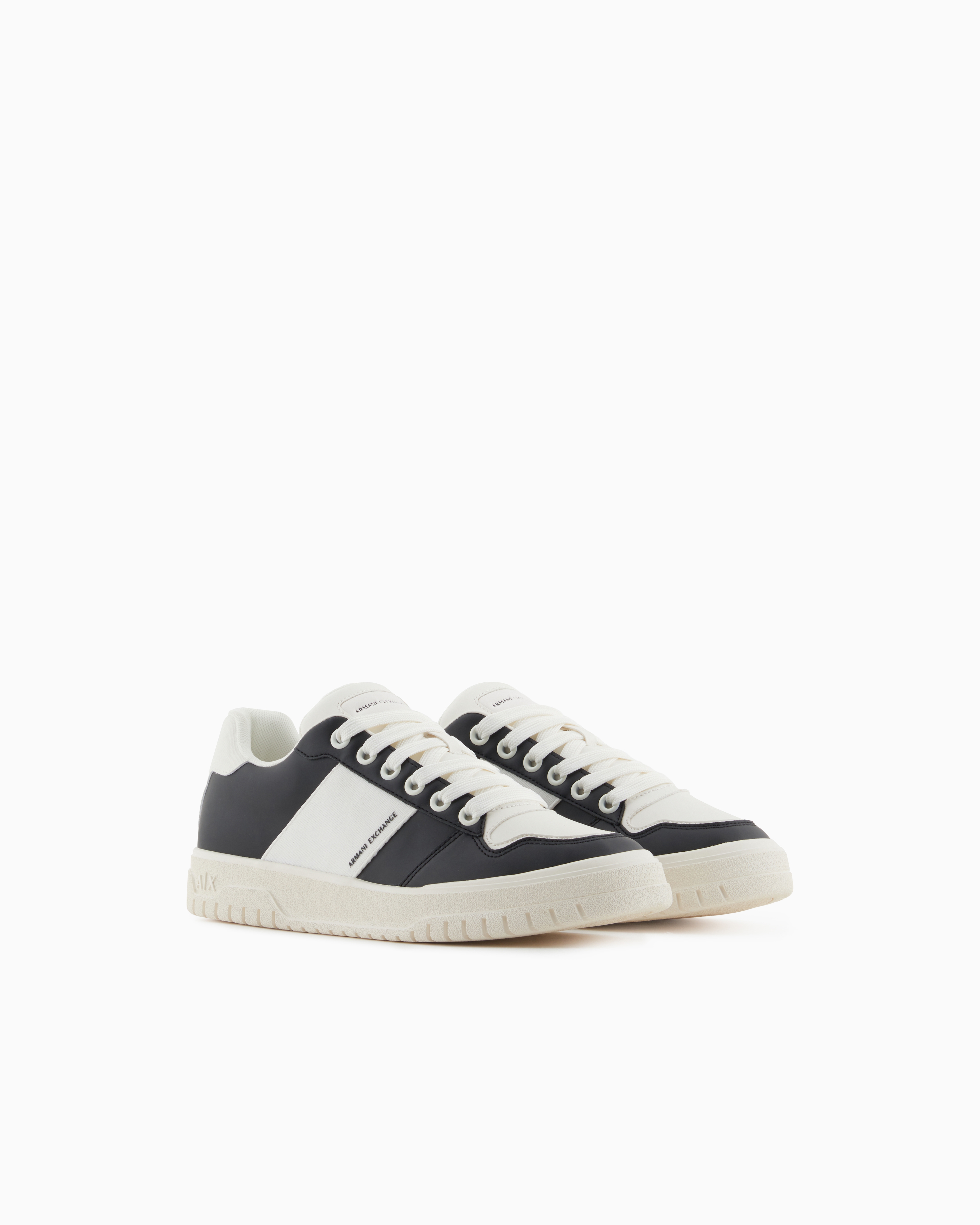Armani Exchange Sneakers In Black