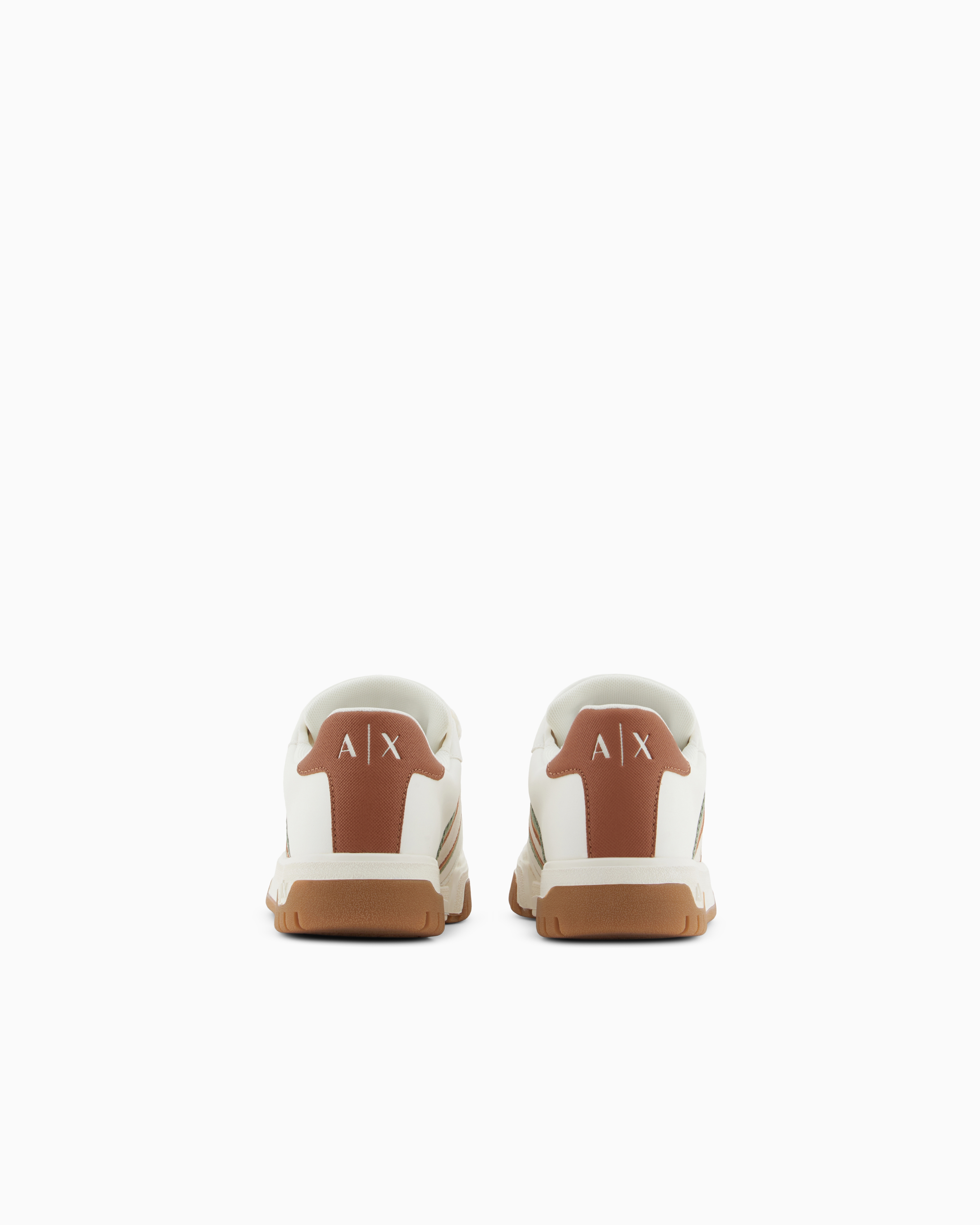 Armani Exchange Sneakers In White