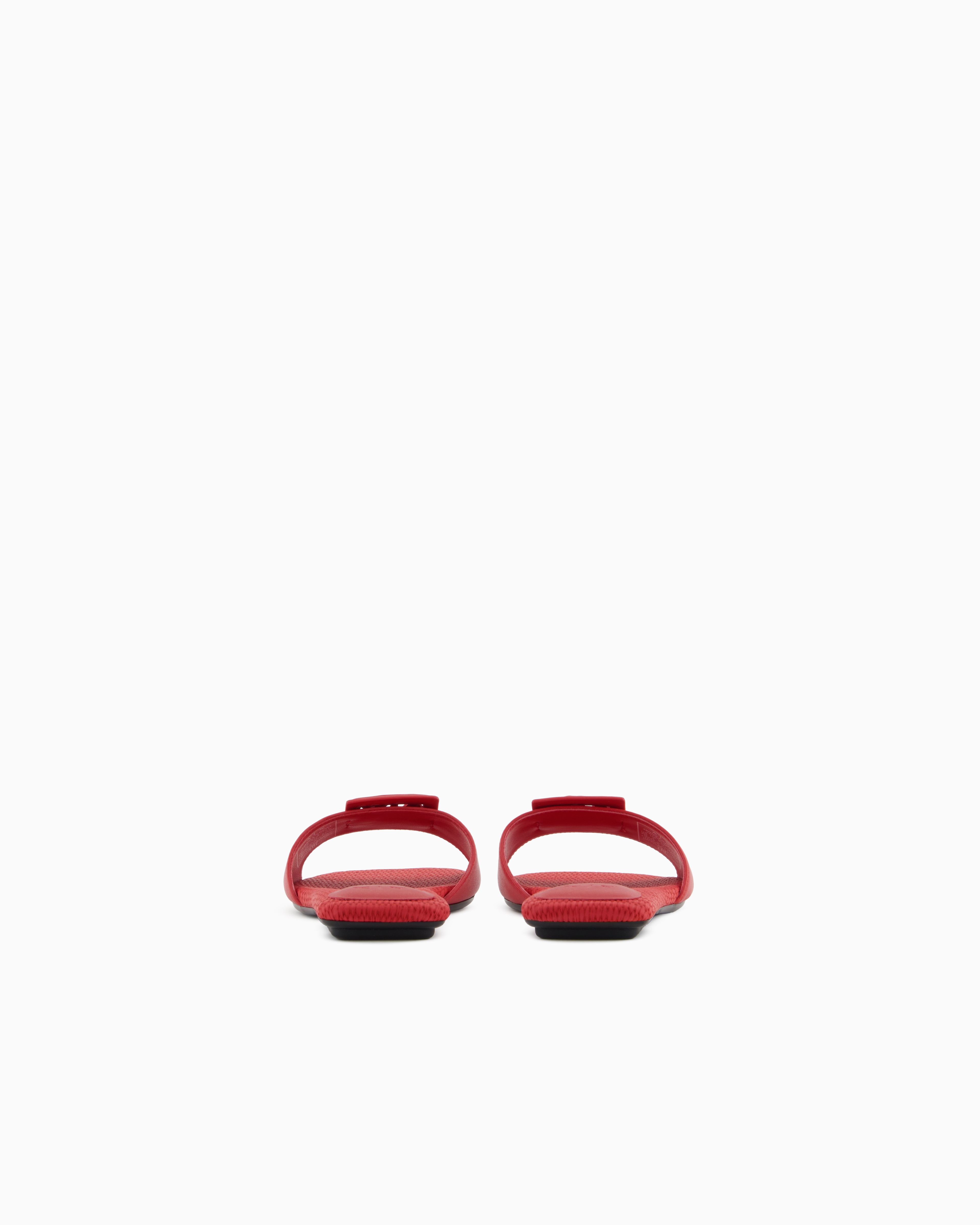Armani Exchange Sandals In Red
