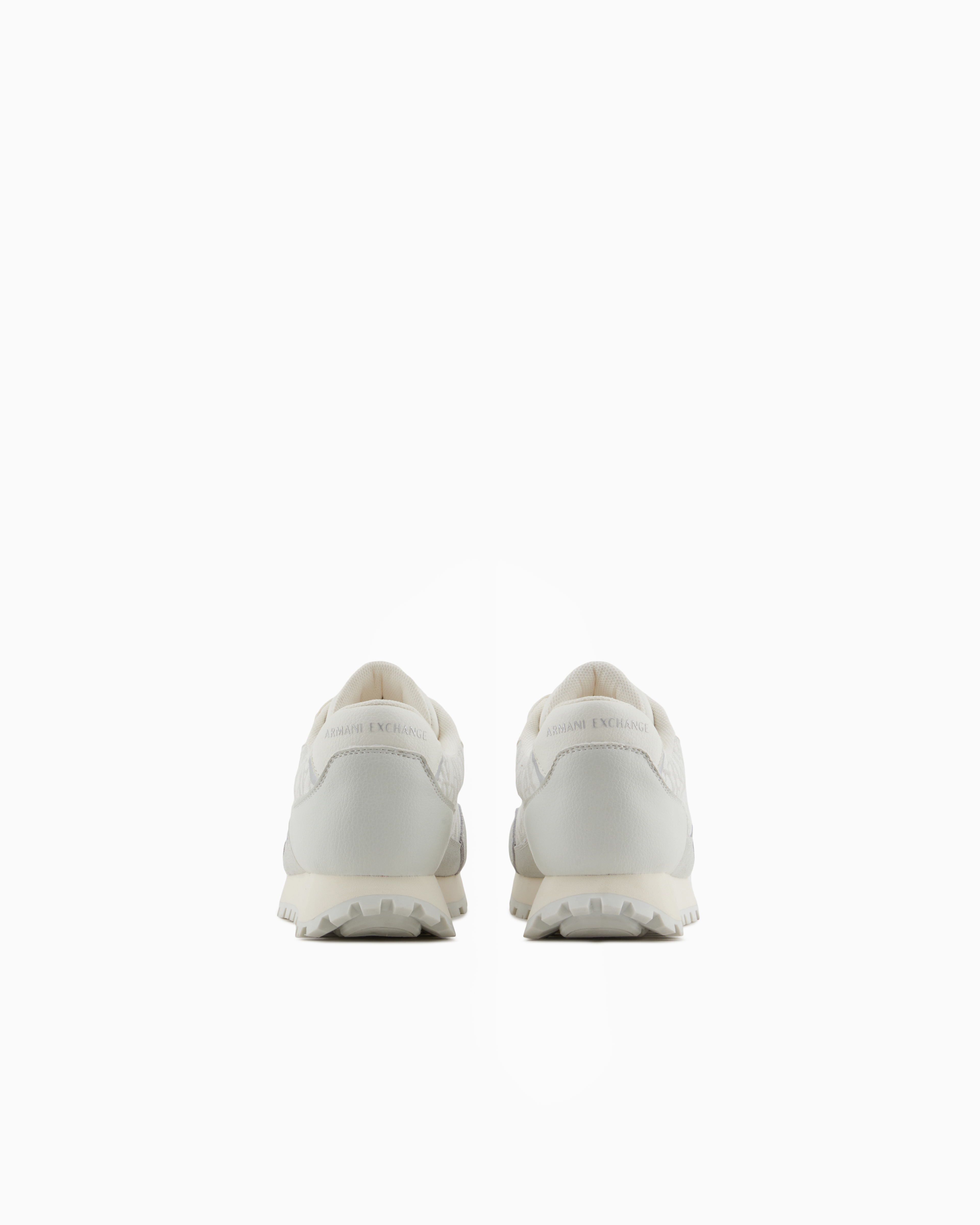 Armani Exchange Sneakers In White