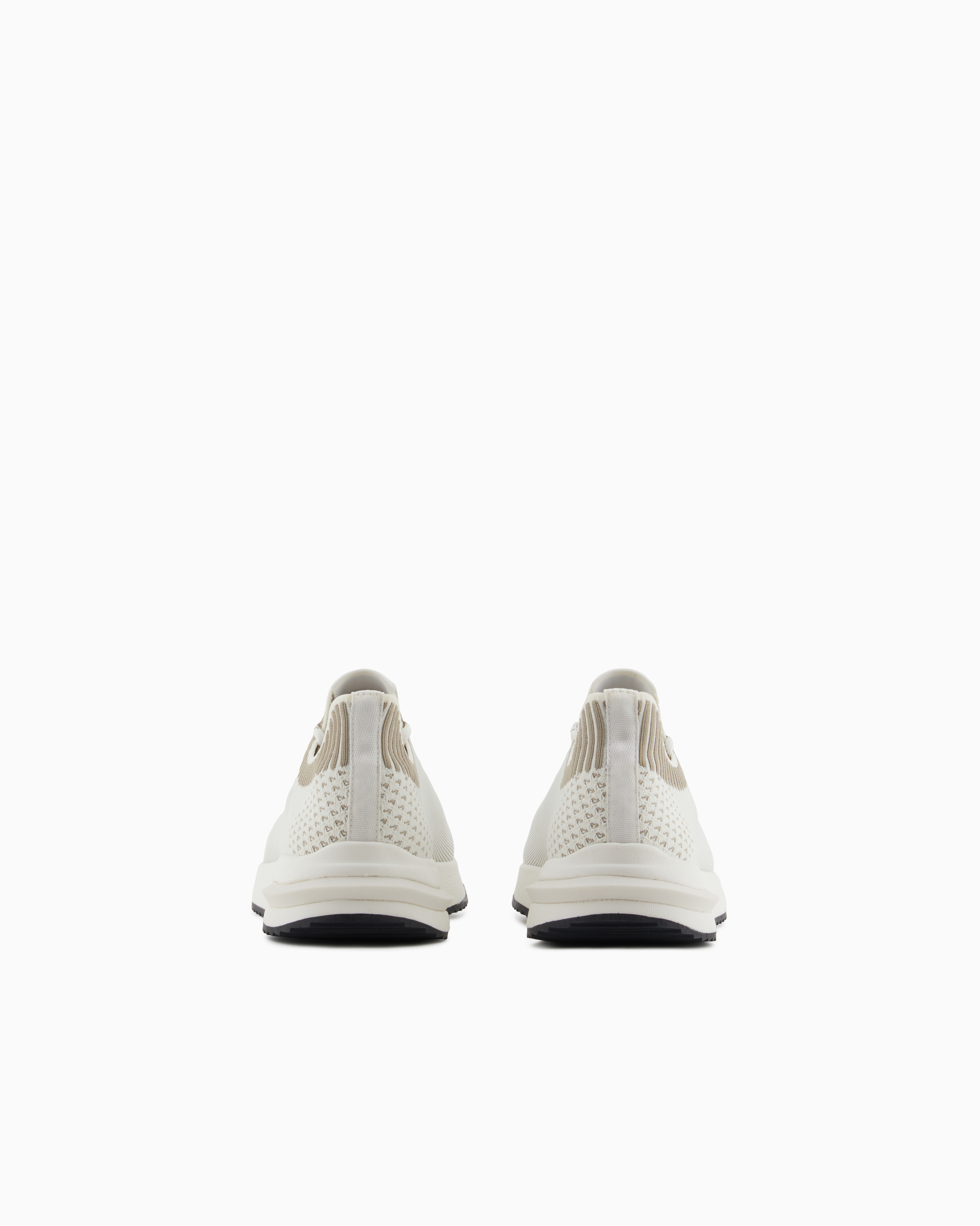 Armani Exchange Sneakers In White