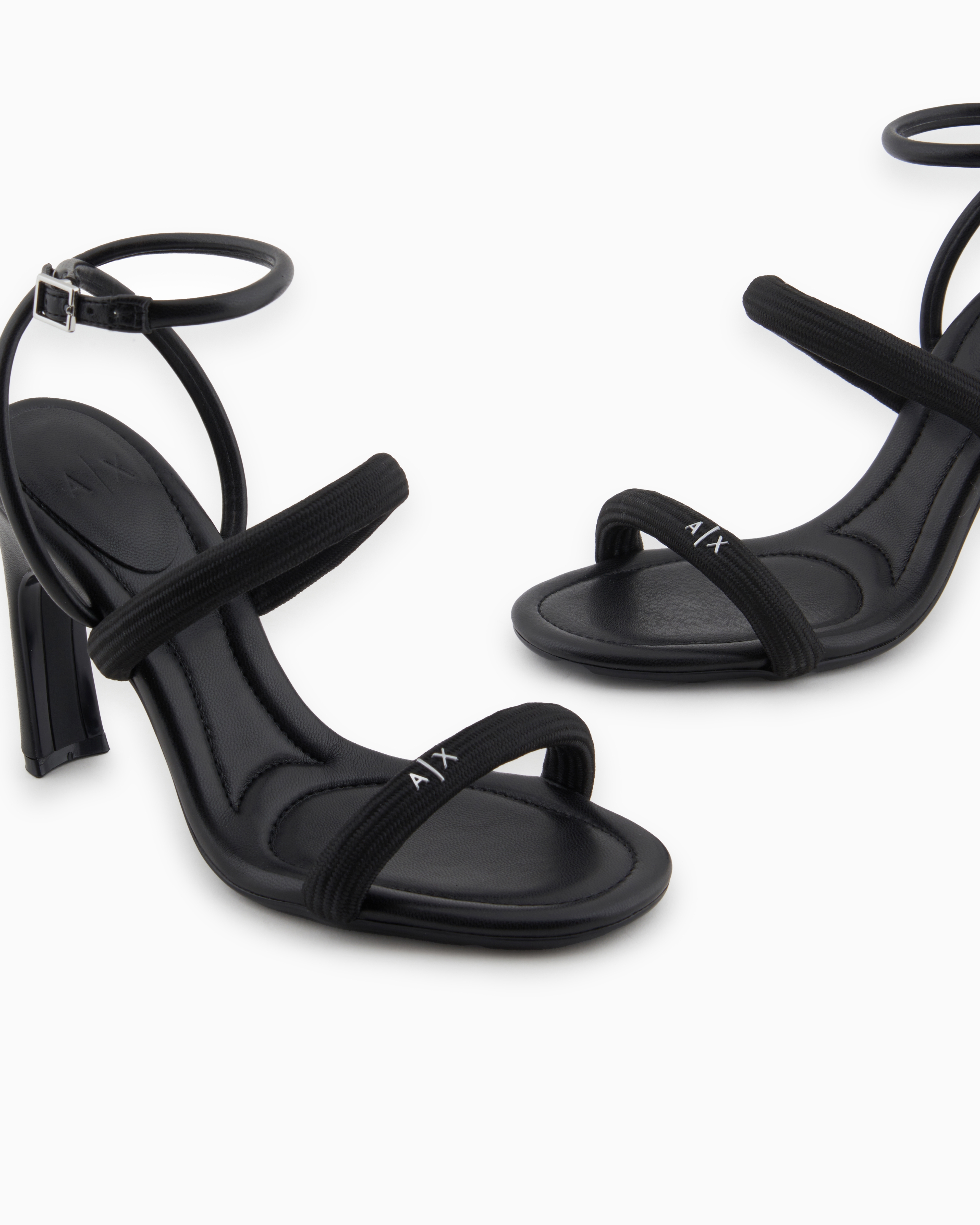 Armani Exchange Heels In Black