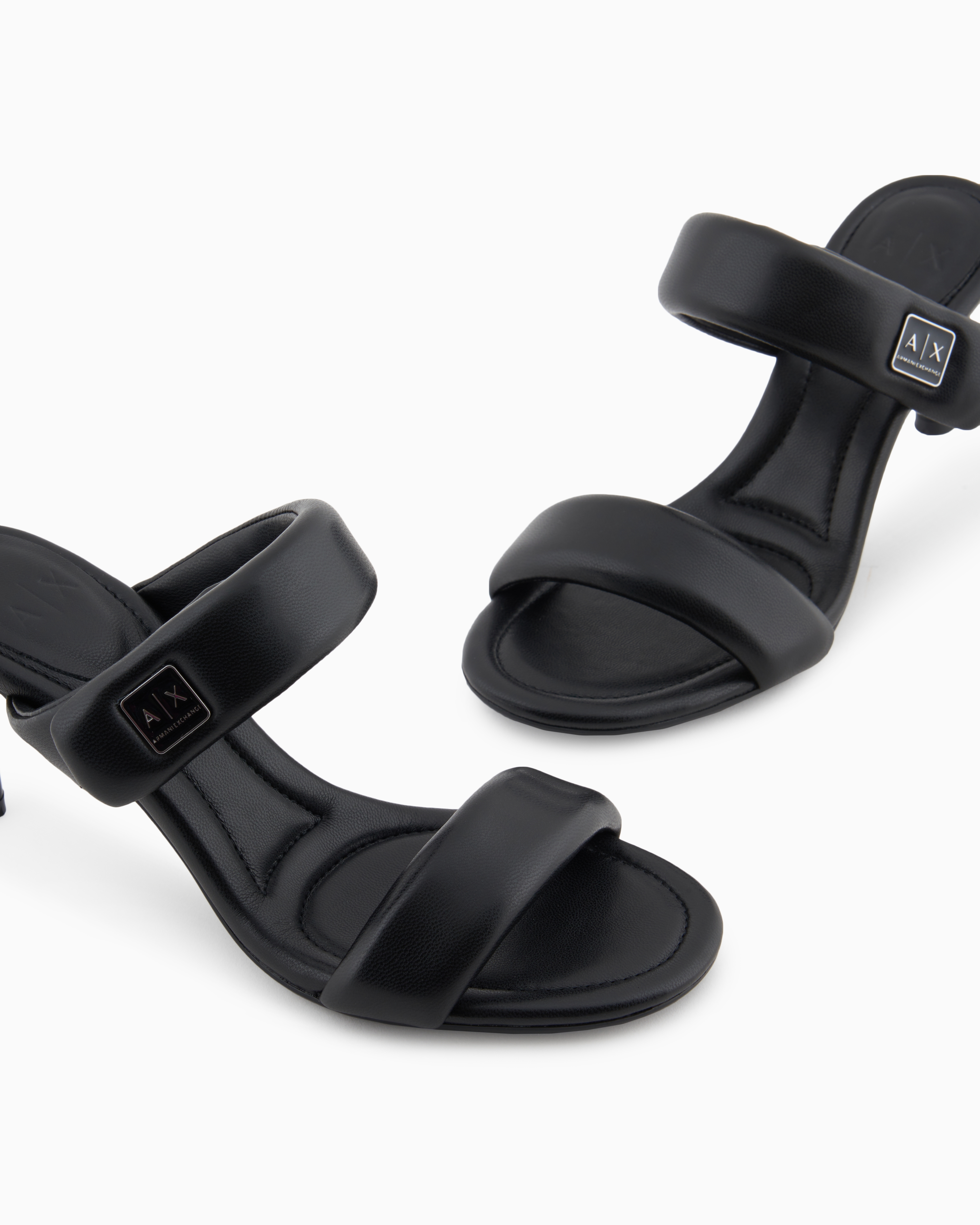 Armani Exchange Heels In Black