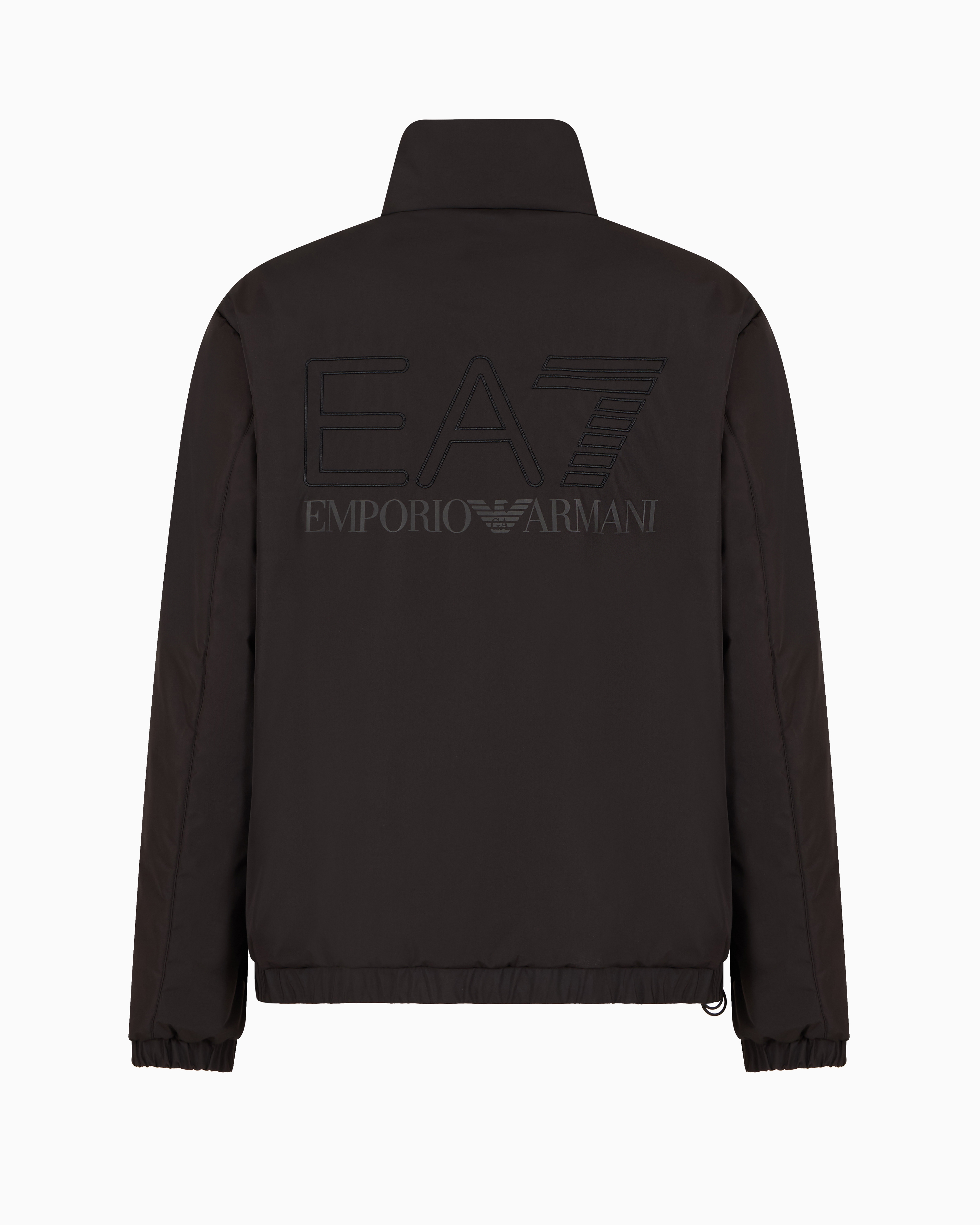 EA7 LOGO SERIES UNISEX TECHNICAL FABRIC BOMBER JACKET 