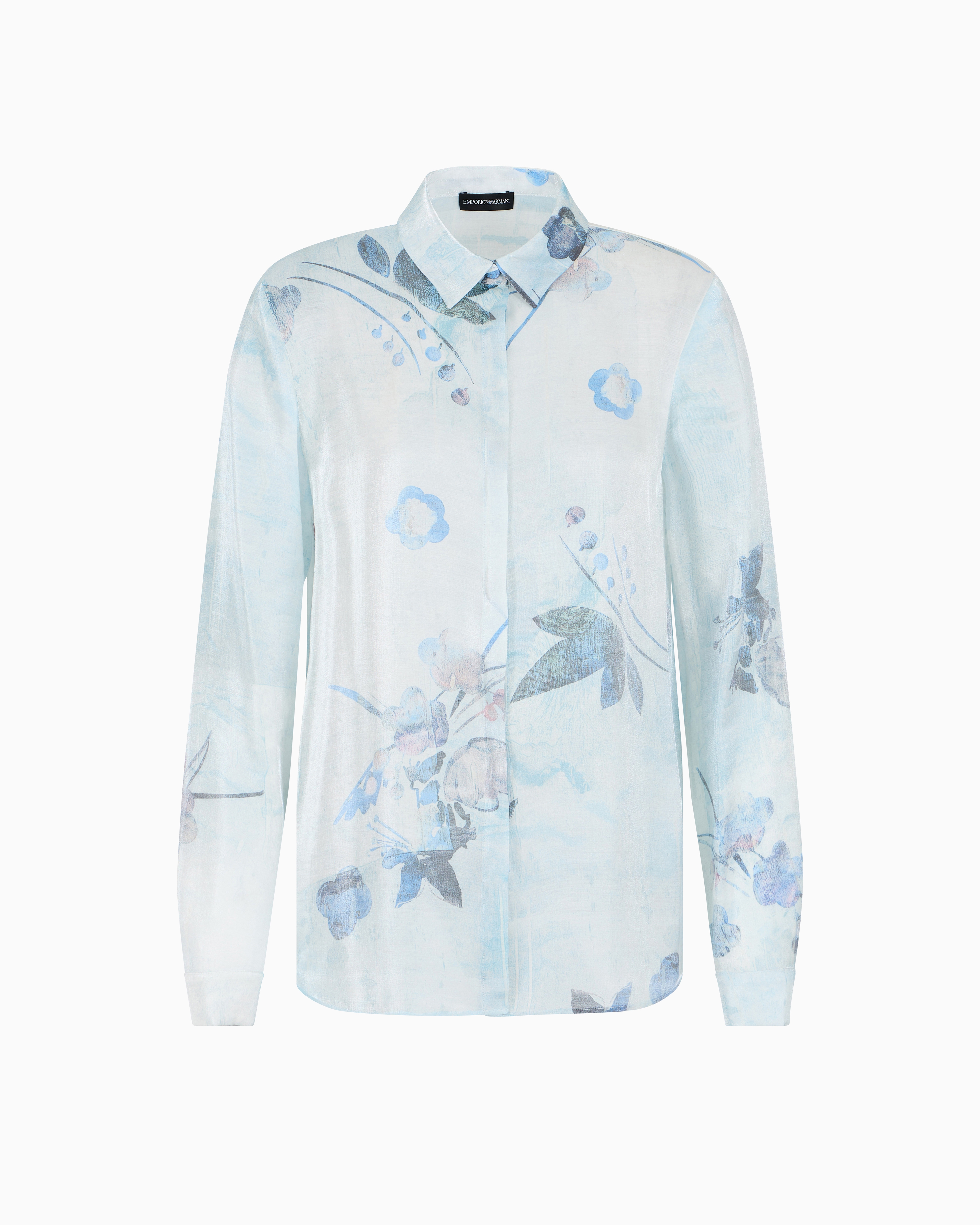 Emporio Armani Casual Shirts In Patterned
