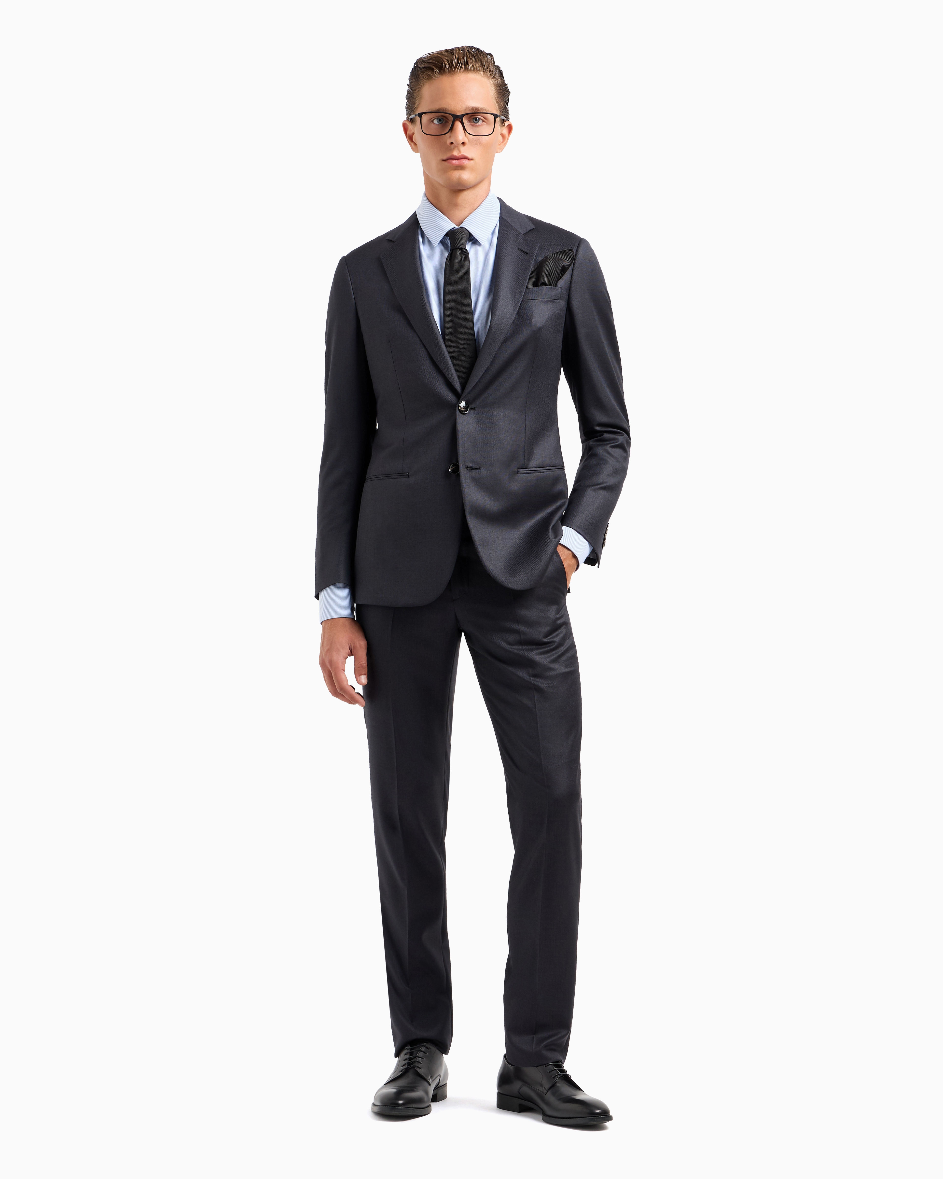 スーツ GIORGIO ARMANI Women Suit Jackets GW000844TE13692F8009 Grey Giorgio Armani Gray Blazer - Grey - Women | GW000844TE13692F8009