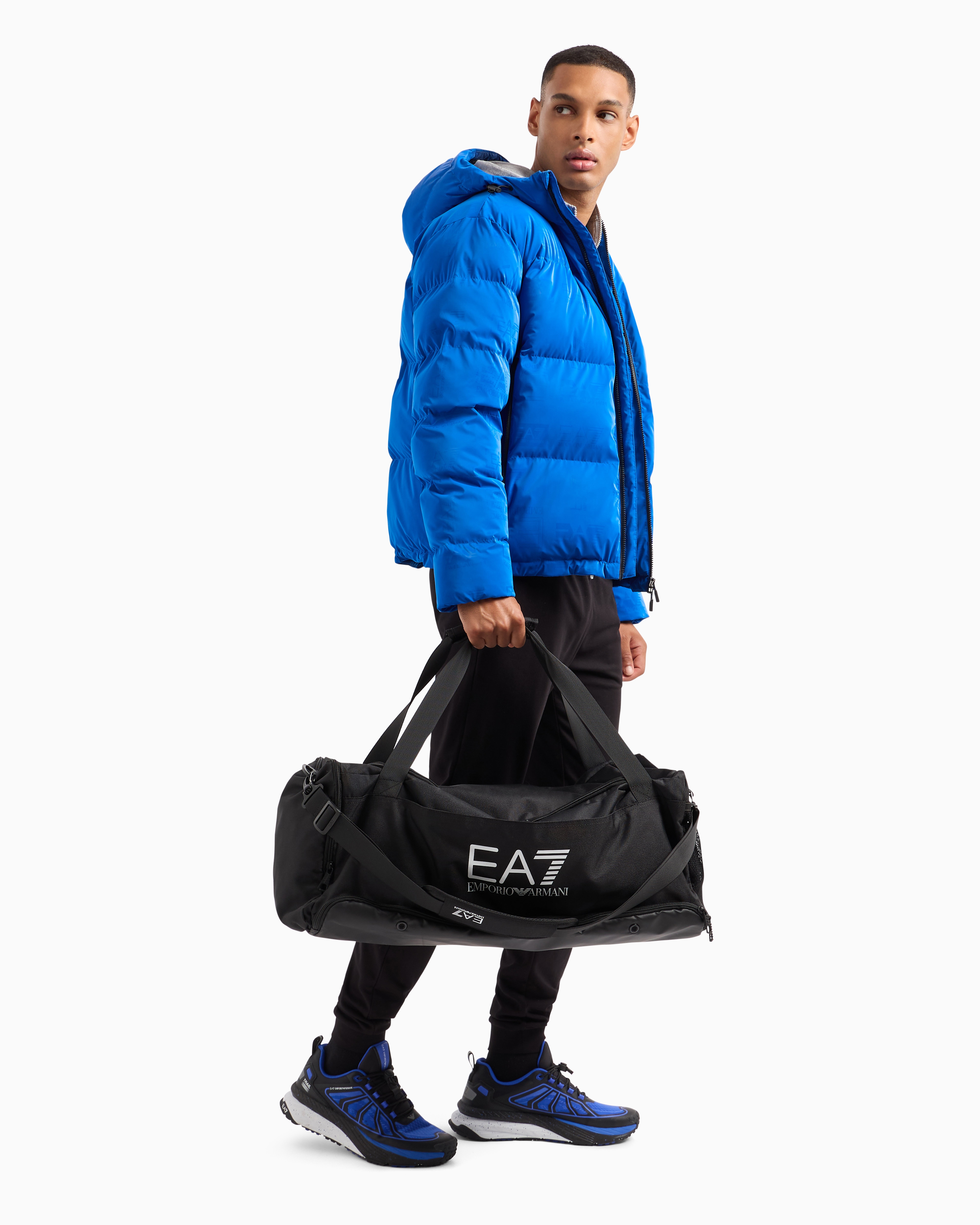 EA7 CORE IDENTITY COTTON TRACKSUIT 