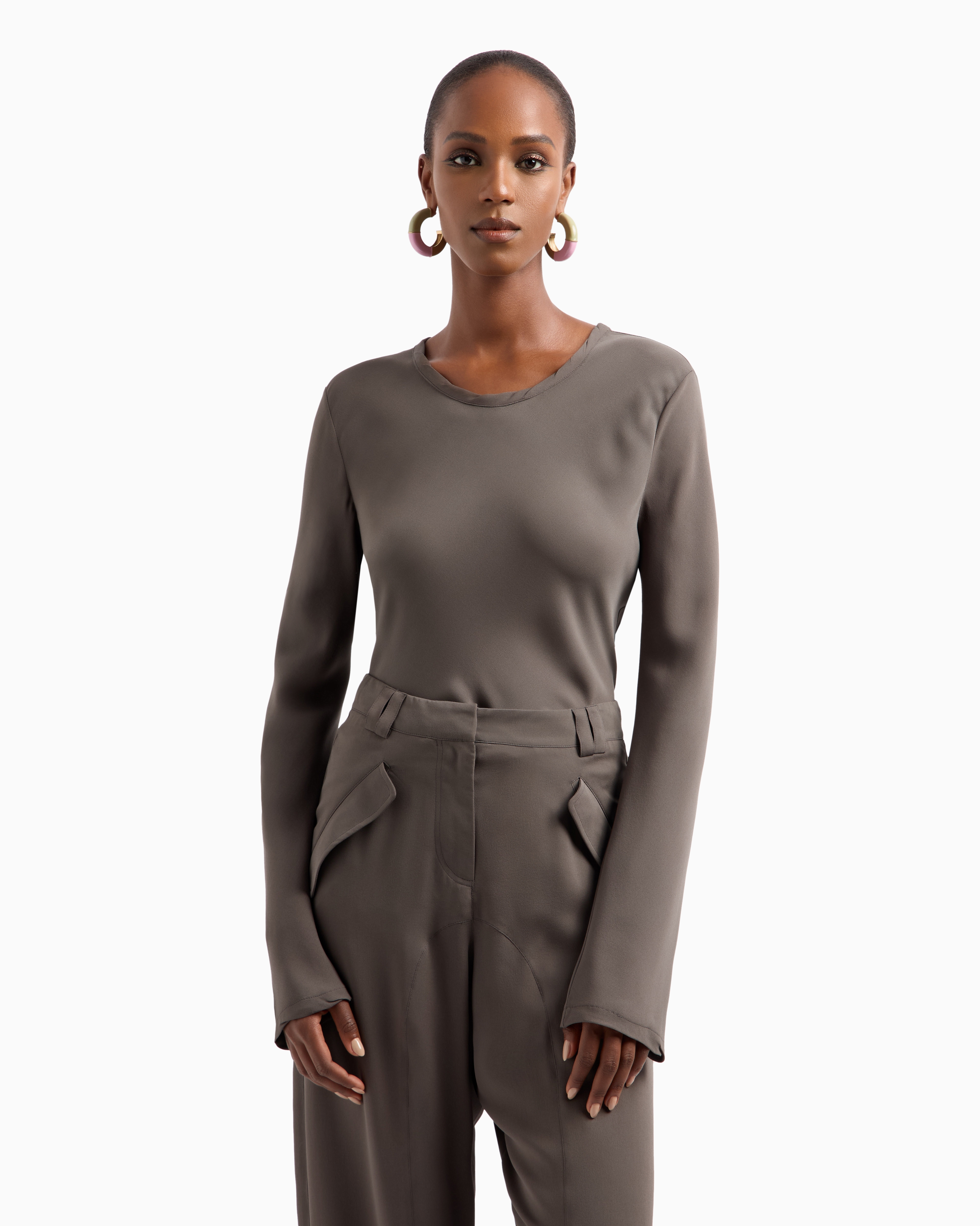Giorgio Armani Blouses In Gold