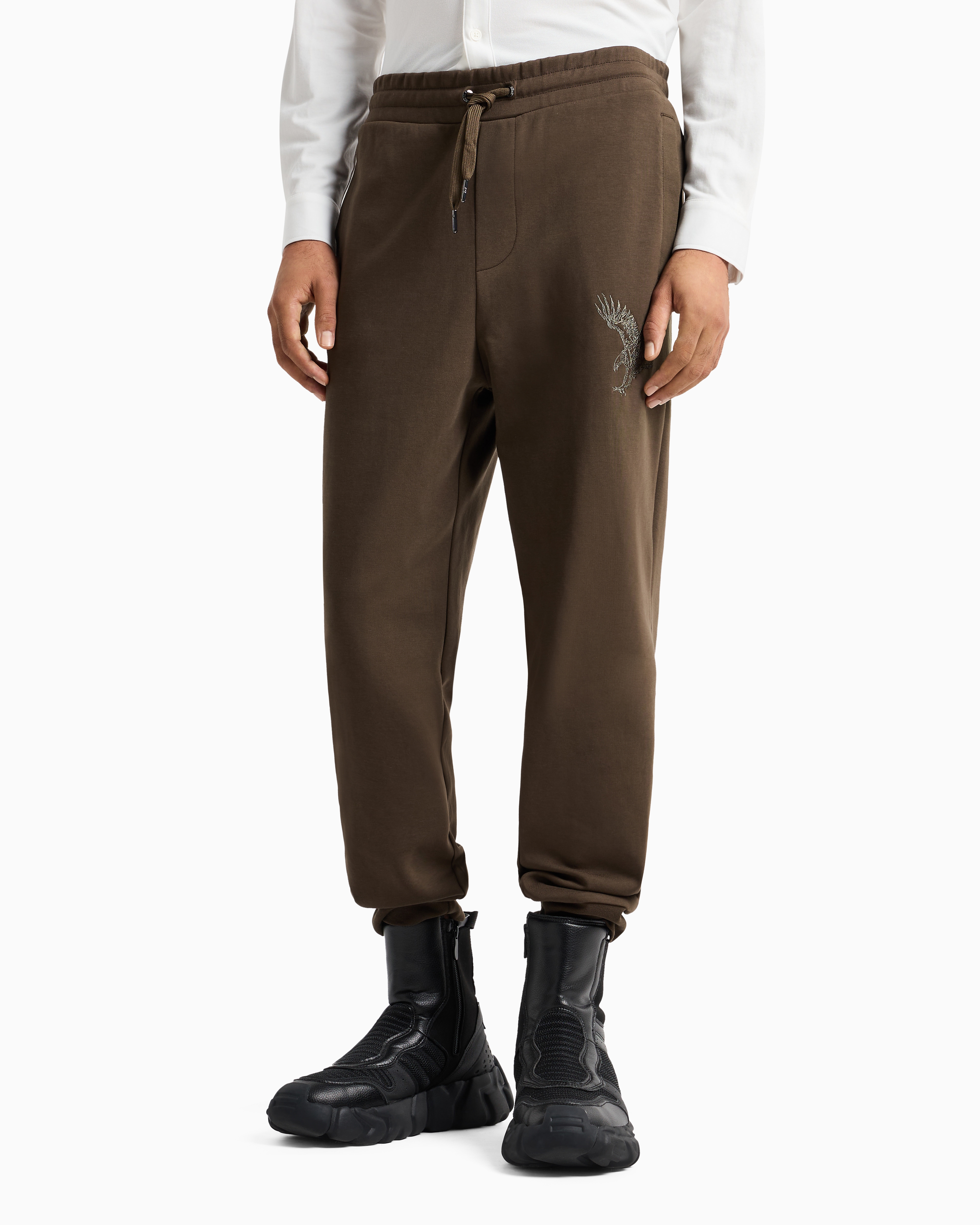 Jogger trousers with logo | Armani Exchange