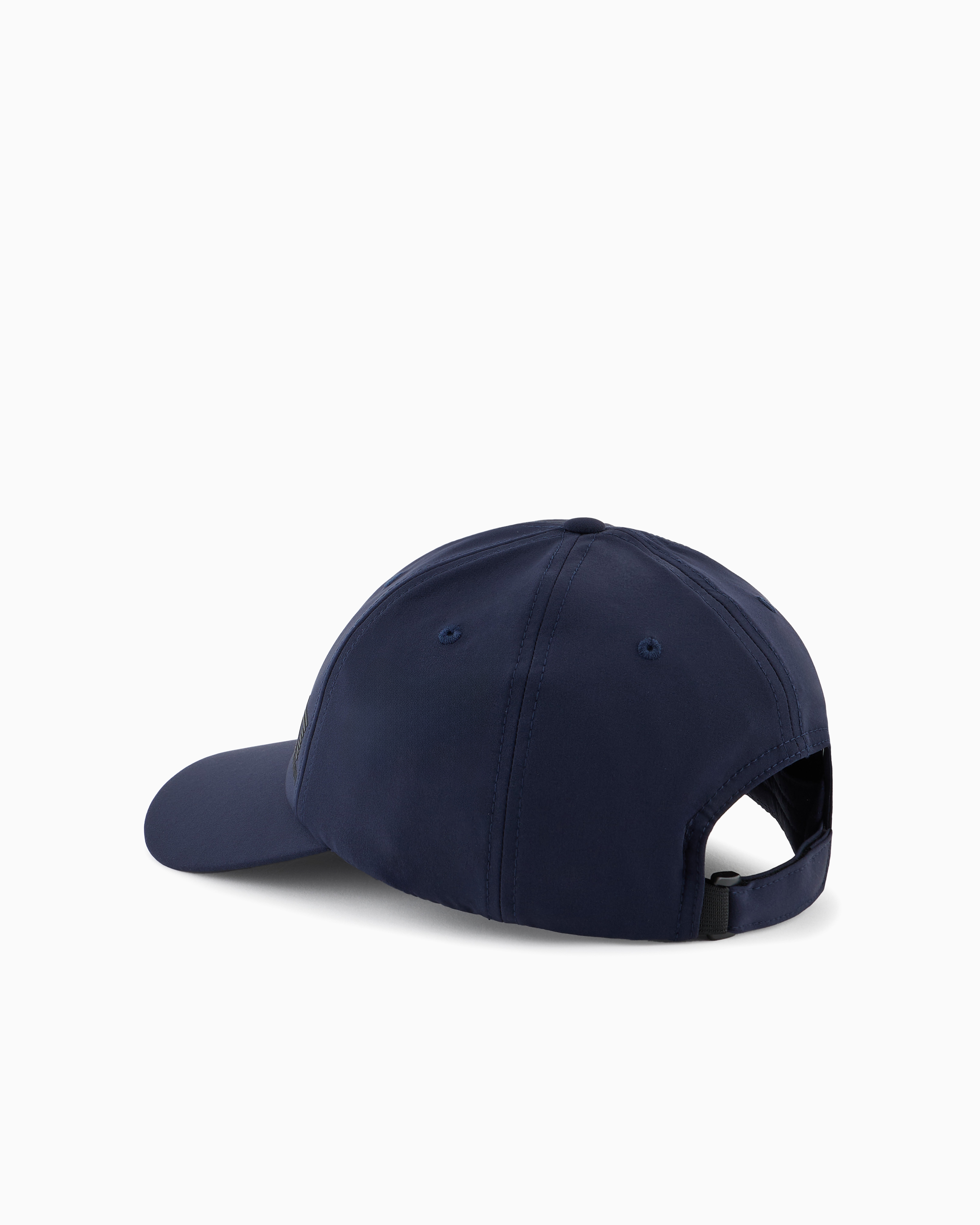 Shop Ea7 Golf Pro Baseball Cap In Technical Fabric In Navy_blue