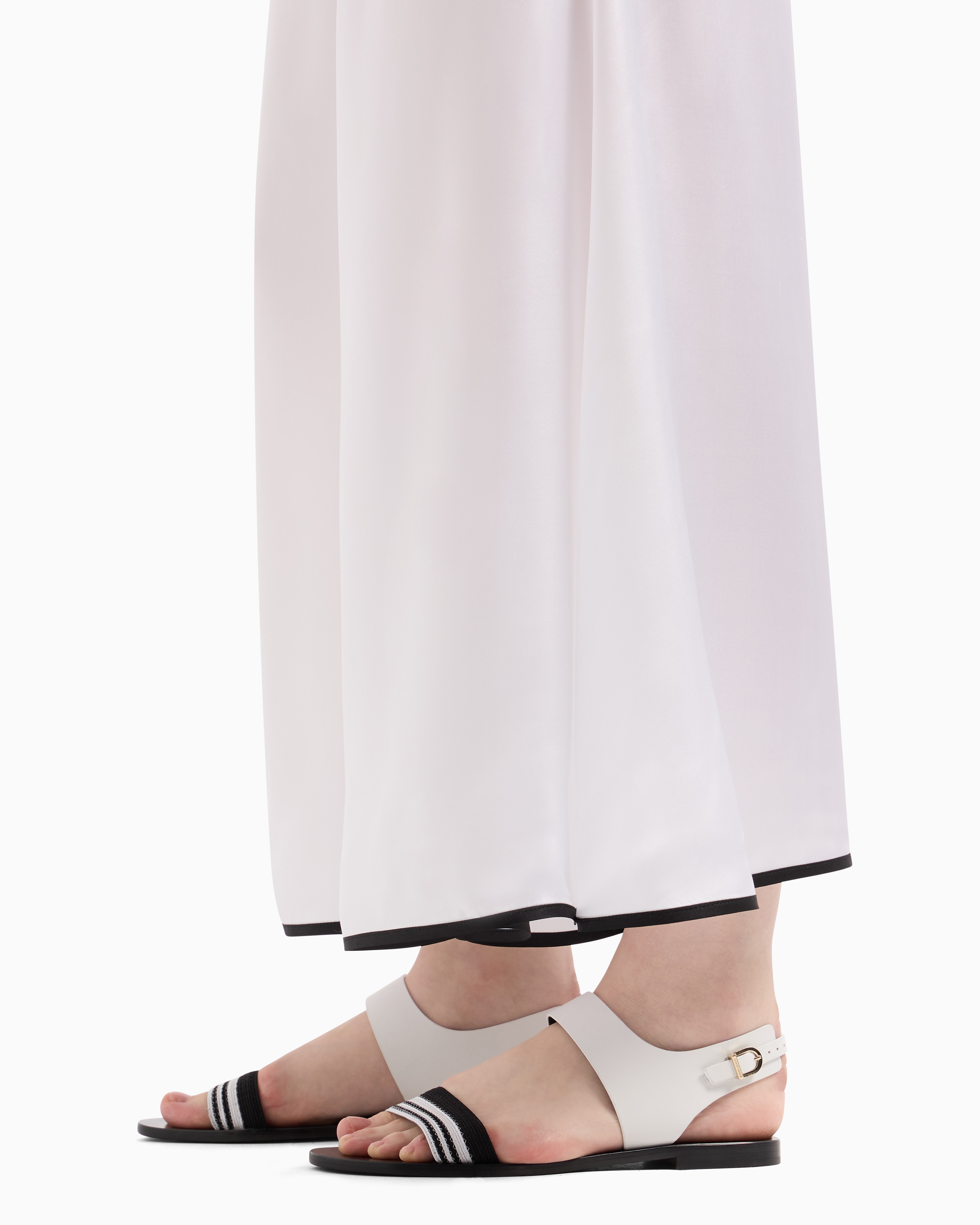 Giorgio Armani Wide-leg Silk Trousers