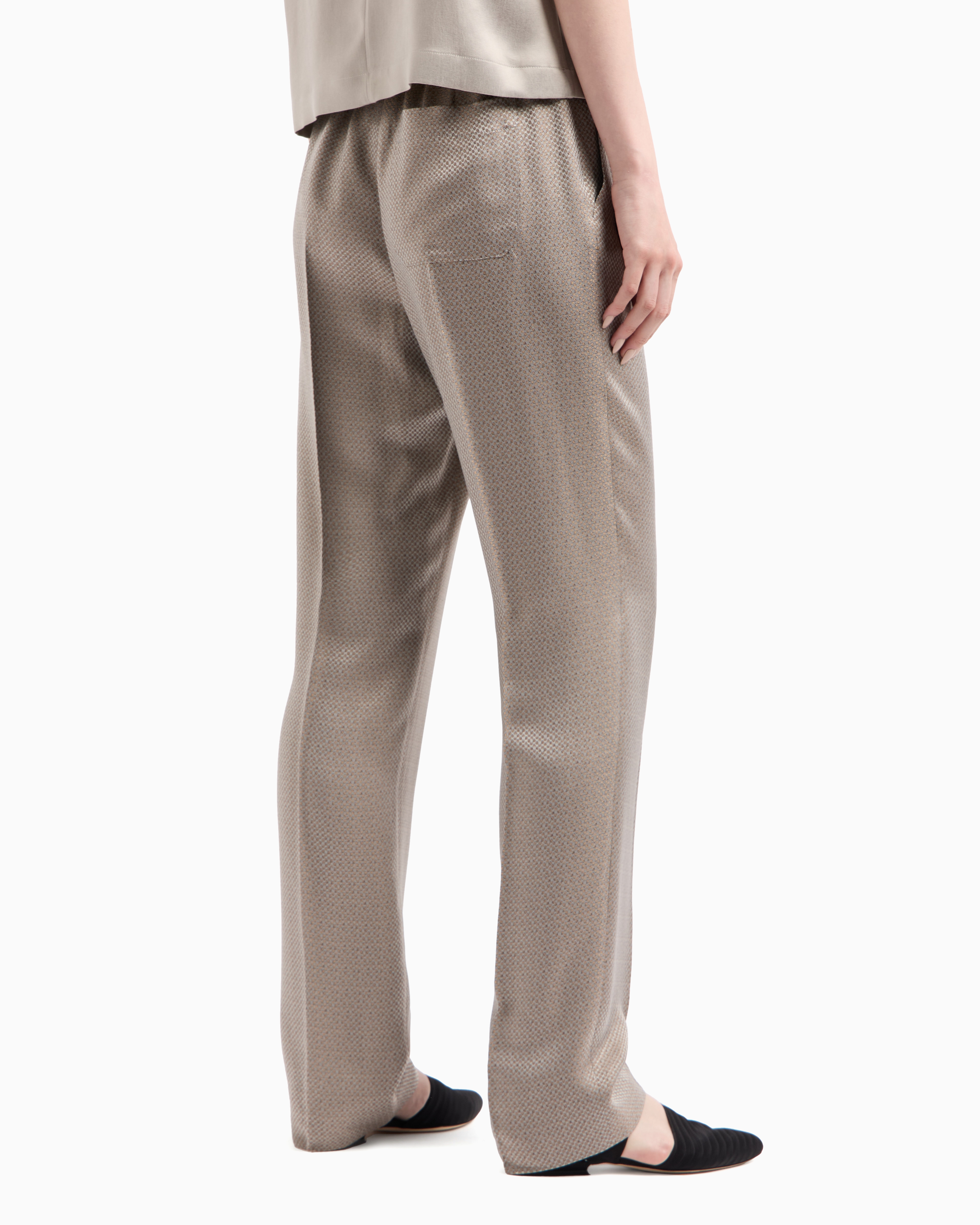 パンツ GIORGIO ARMANI Women Straight Pants GW001069AF15523 U8113 BL Elegant Women's Pants and Skirts | Giorgio Armani