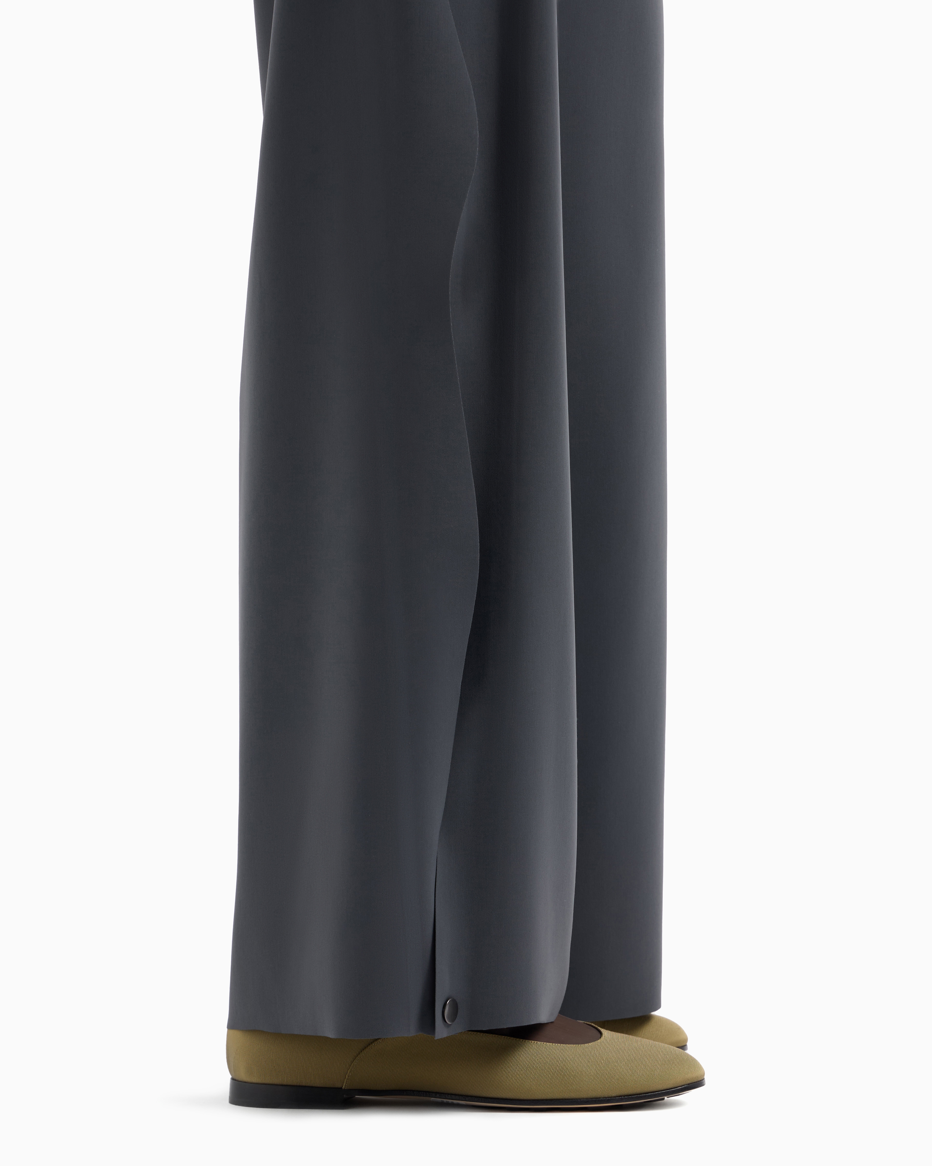 Giorgio Armani Technical-cady Straight Trousers