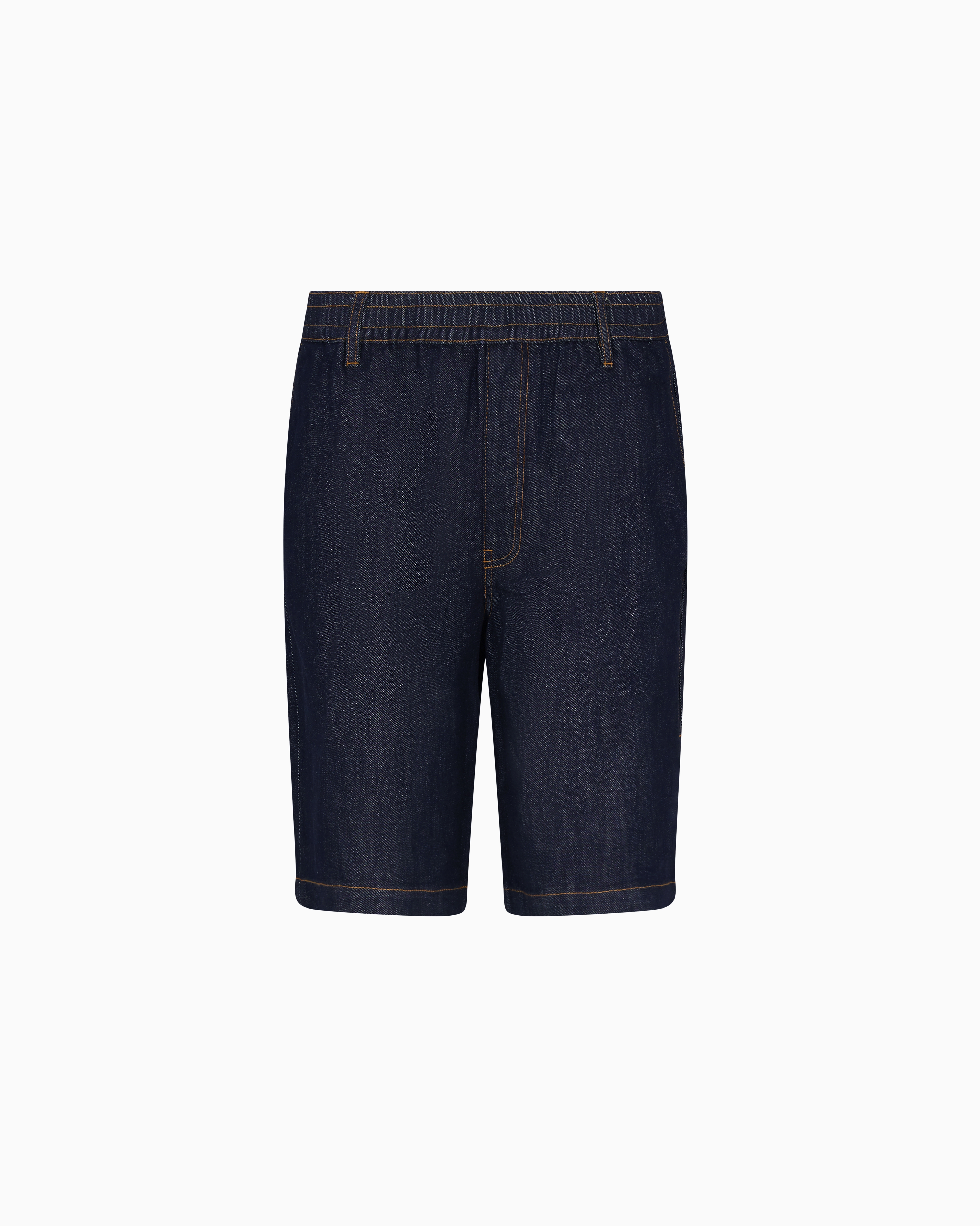 Armani Exchange Bermuda Shorts In Blue