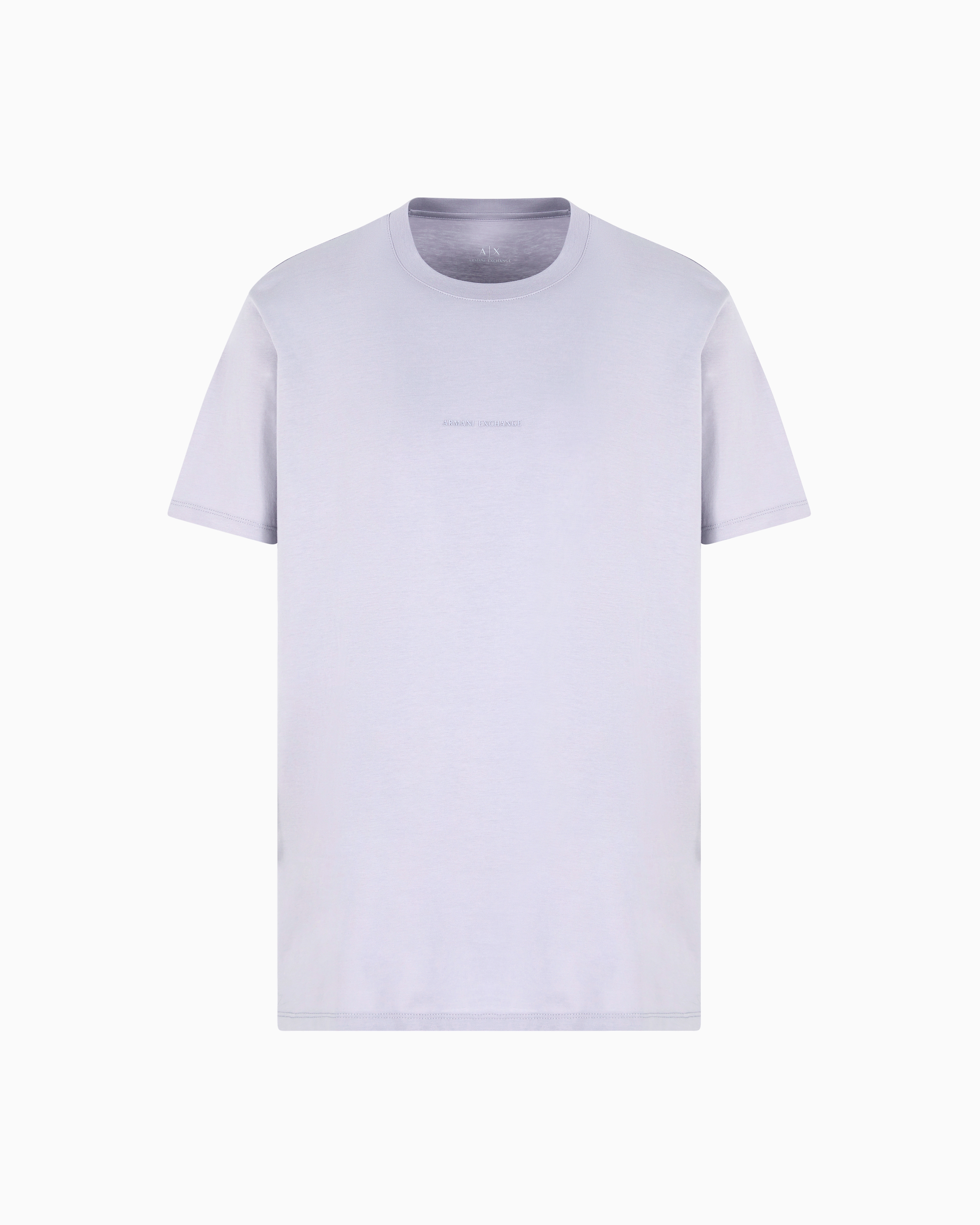 Armani Exchange Regular Fit T-shirts In Purple
