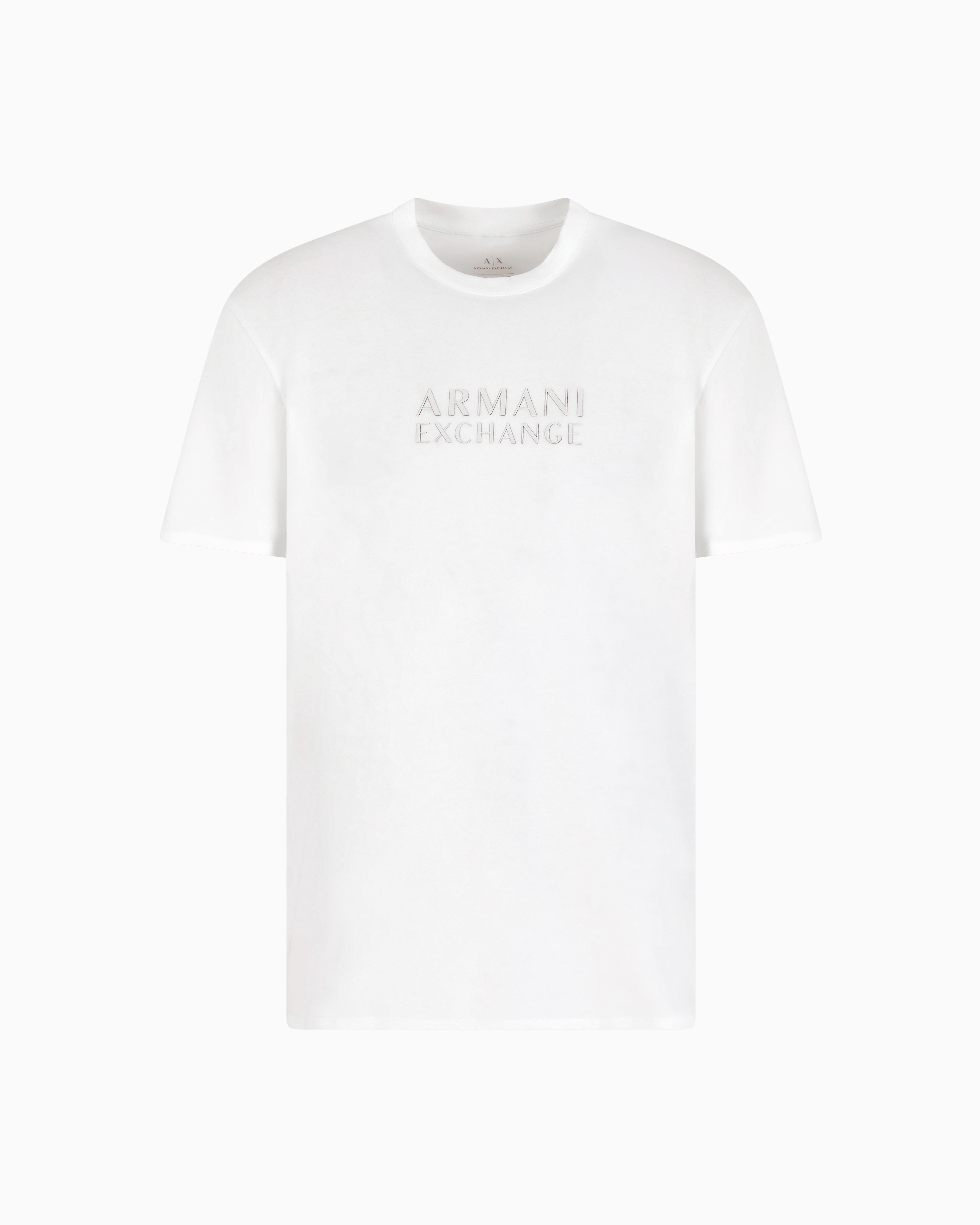Armani Exchange Regular Fit T-shirts In White