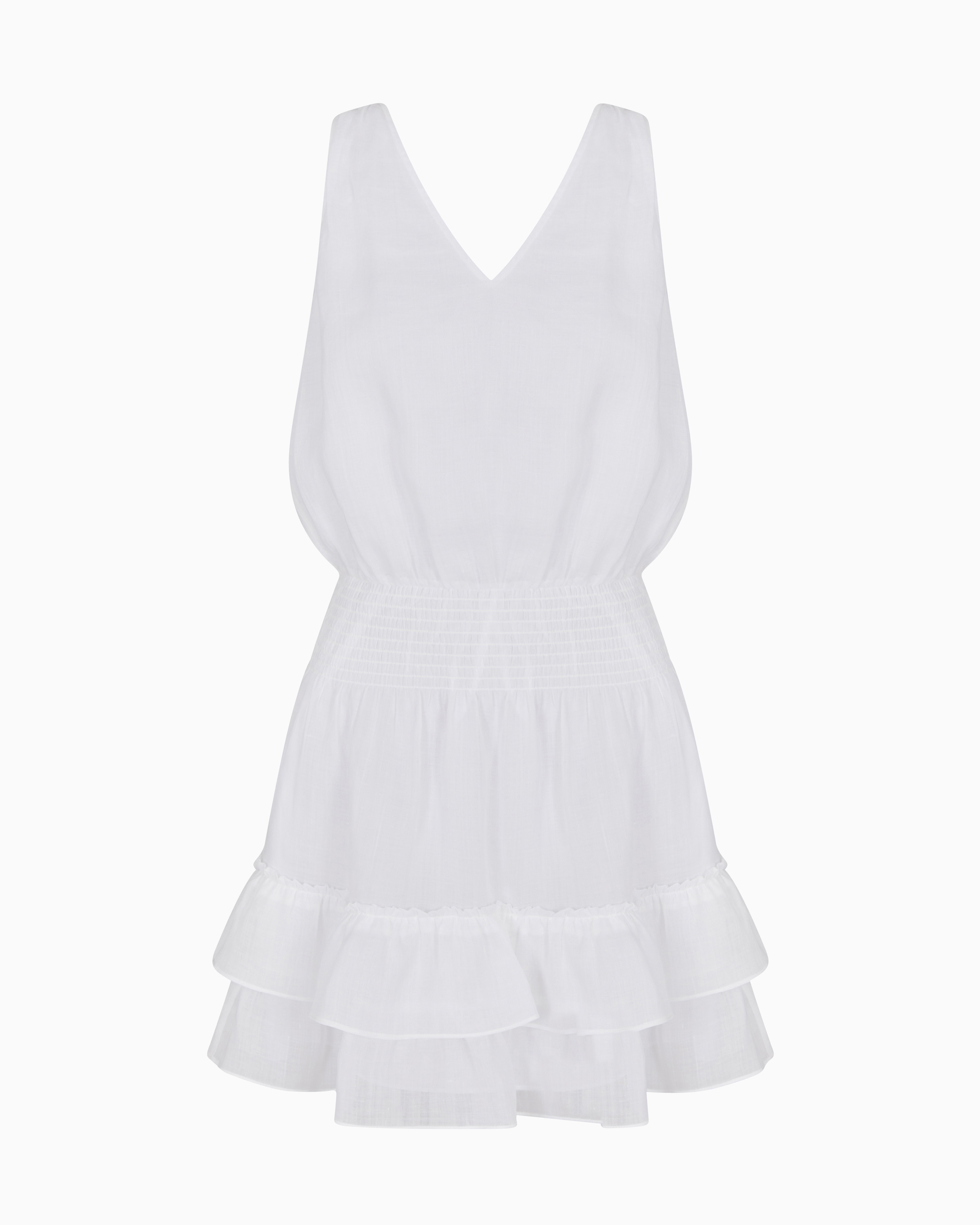Armani Exchange Short Dresses In White