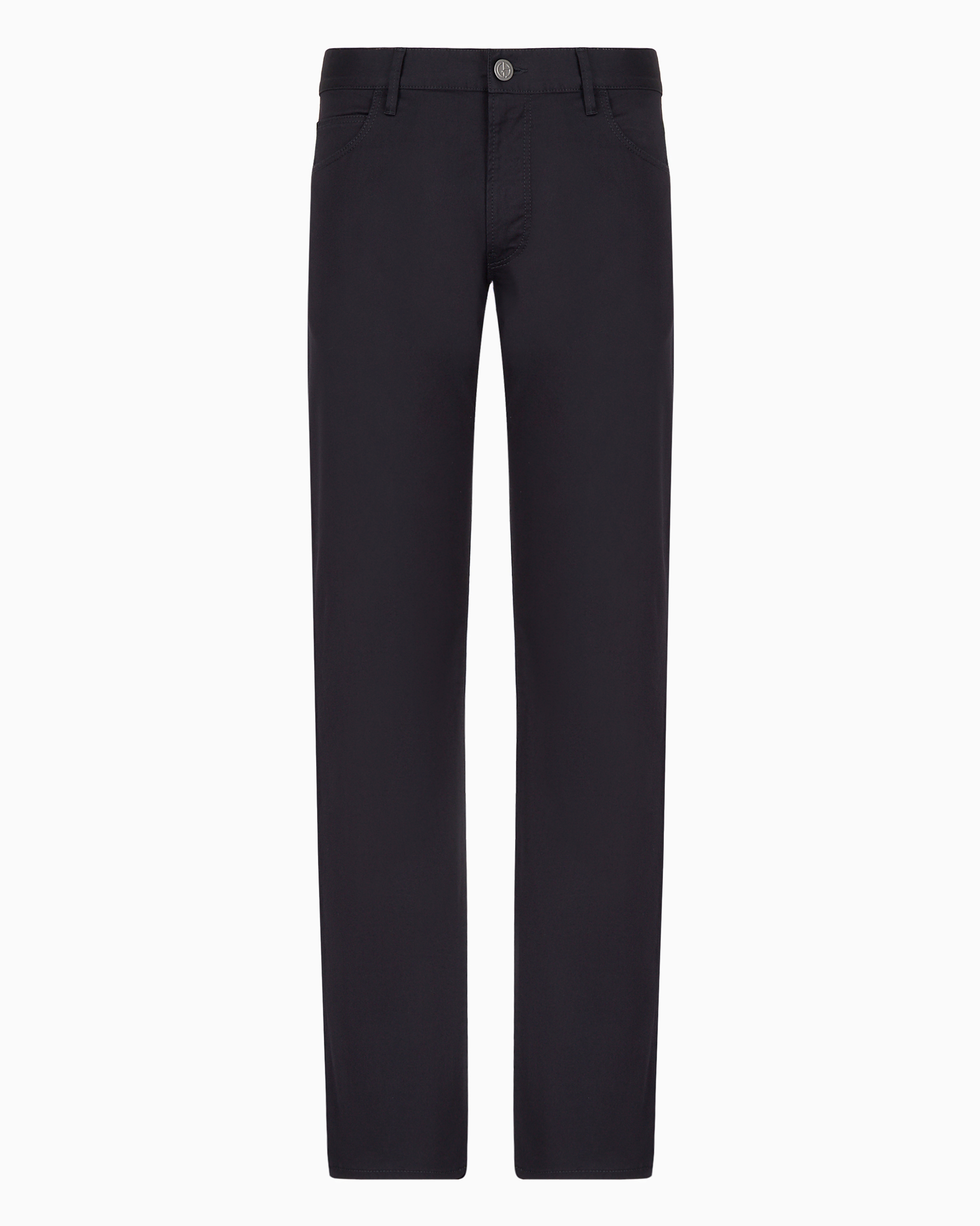 Giorgio Armani Regular-fit, Five-pocket Trousers In Stretch Cotton  display picture 1