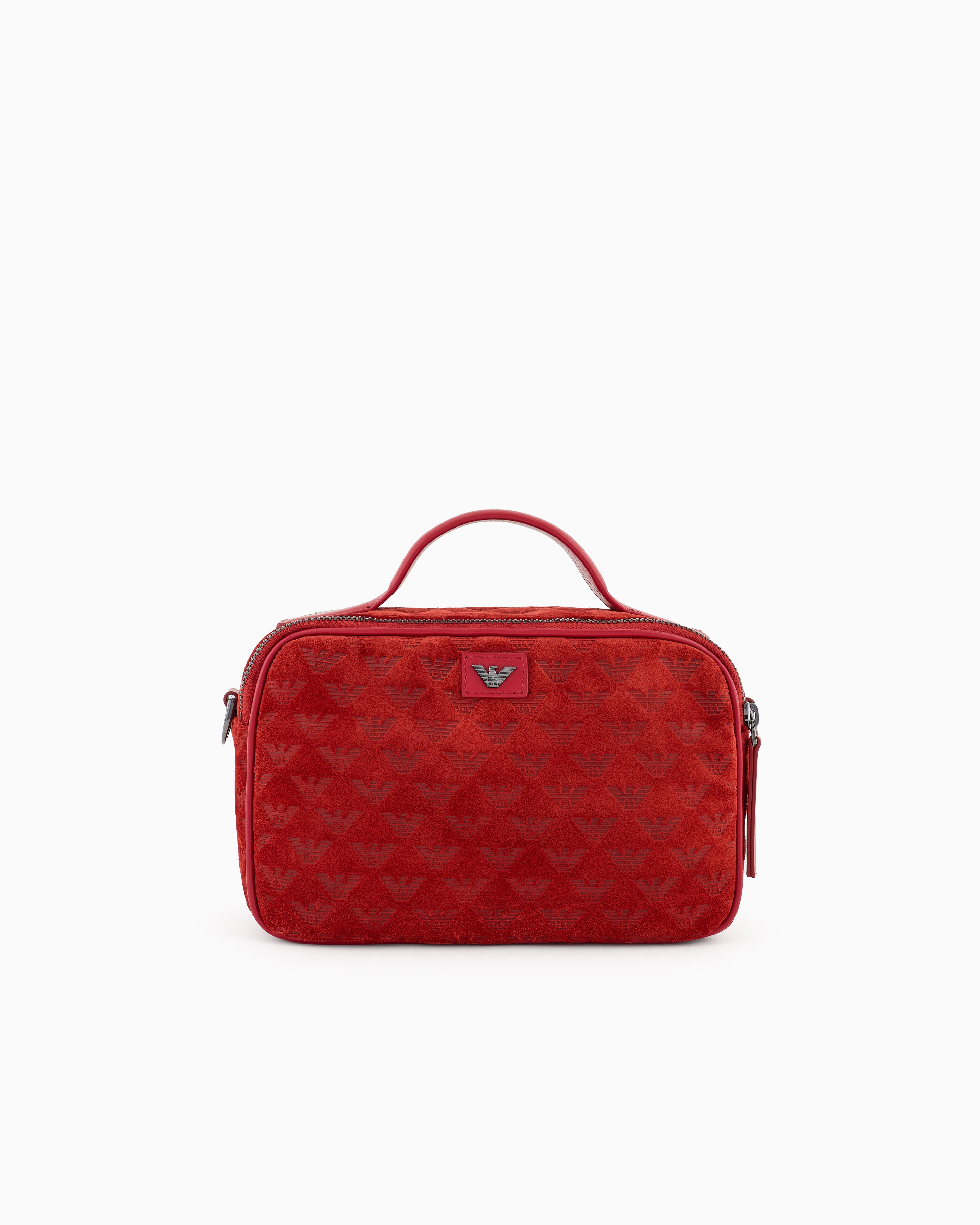 Emporio Armani Crossbody Bags In Red
