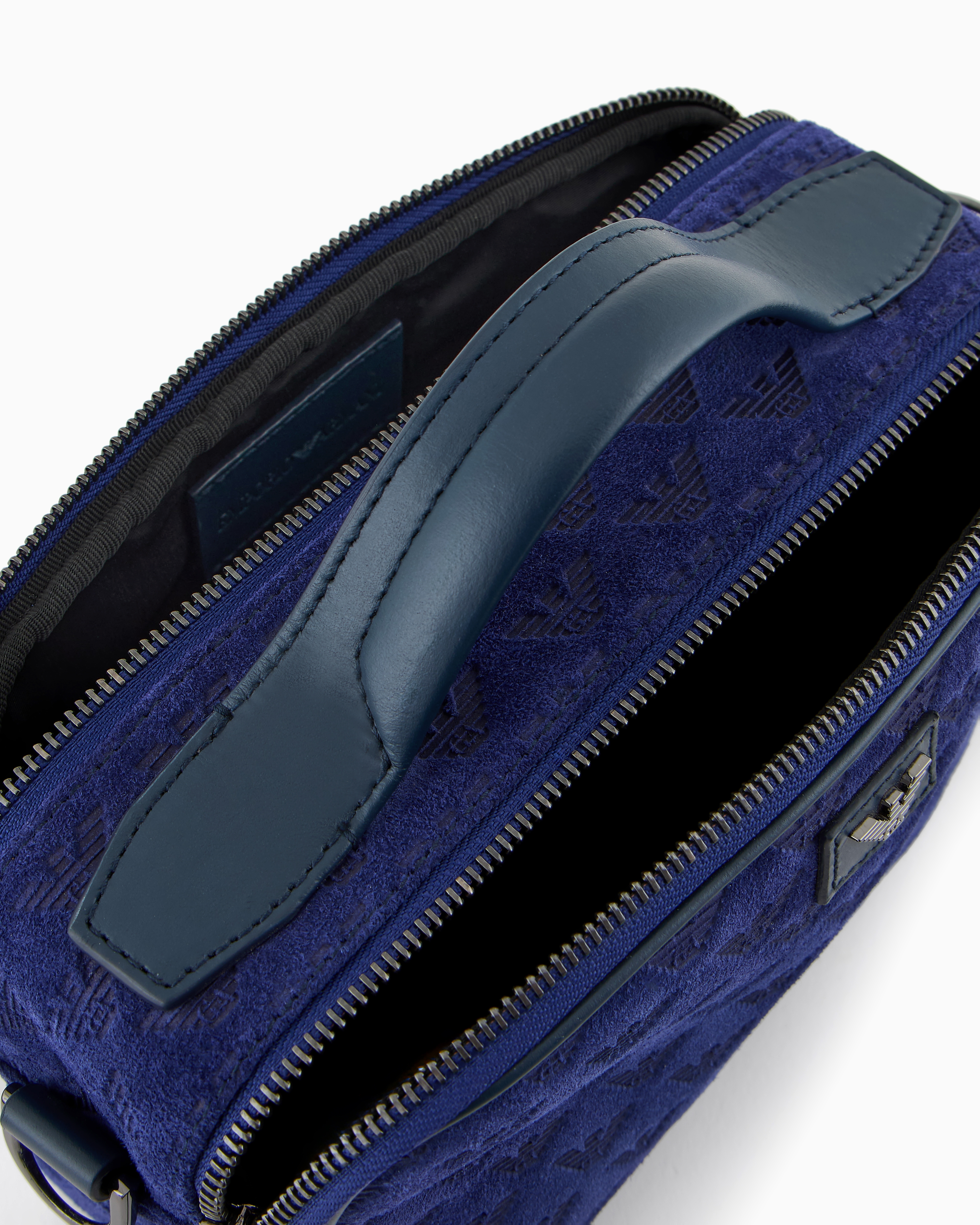 Emporio Armani Crossbody Bags In Blue