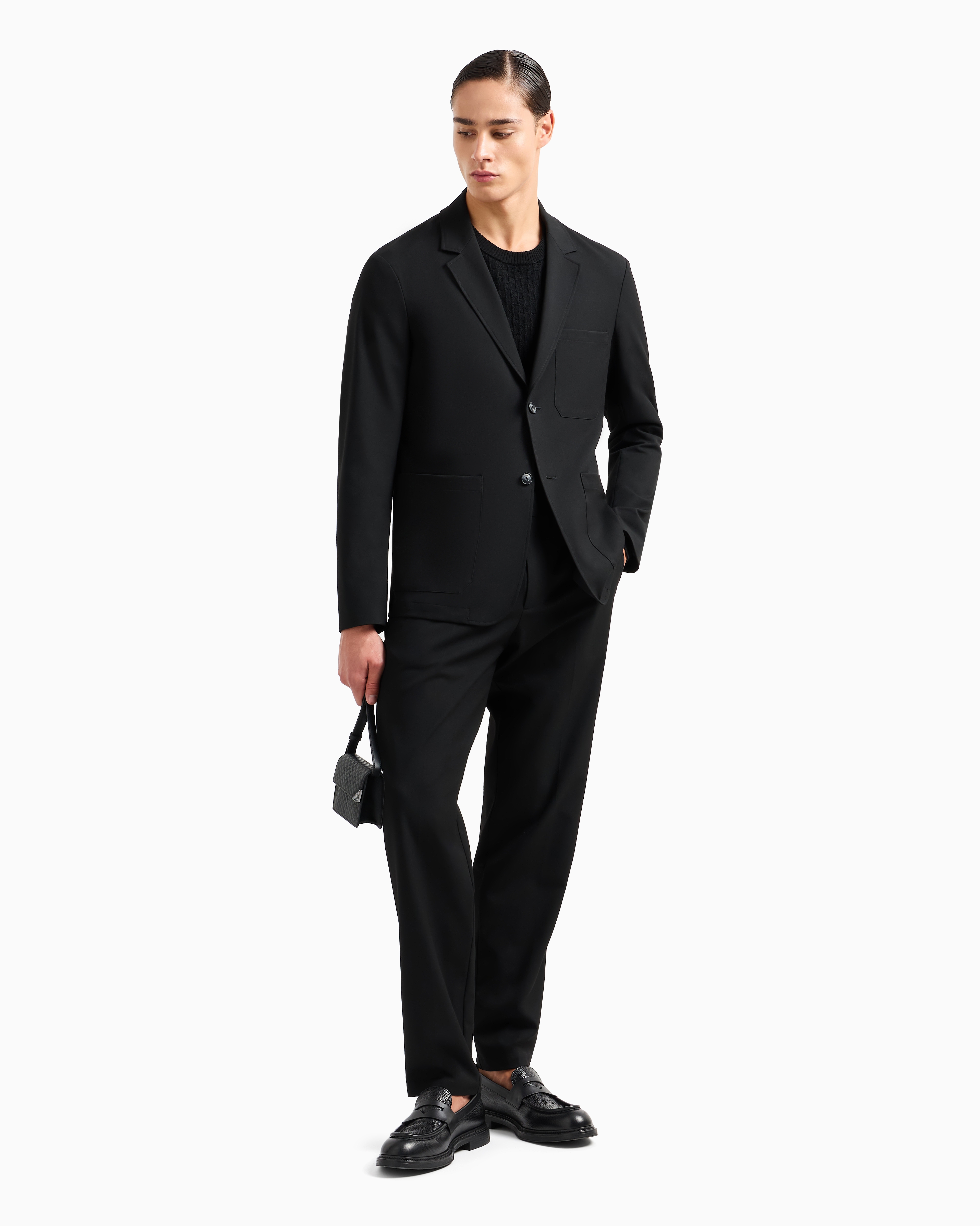  シングルブレストブレザー スエードジャケット ビンテージギャバジン シングルブレストジャケット | maison